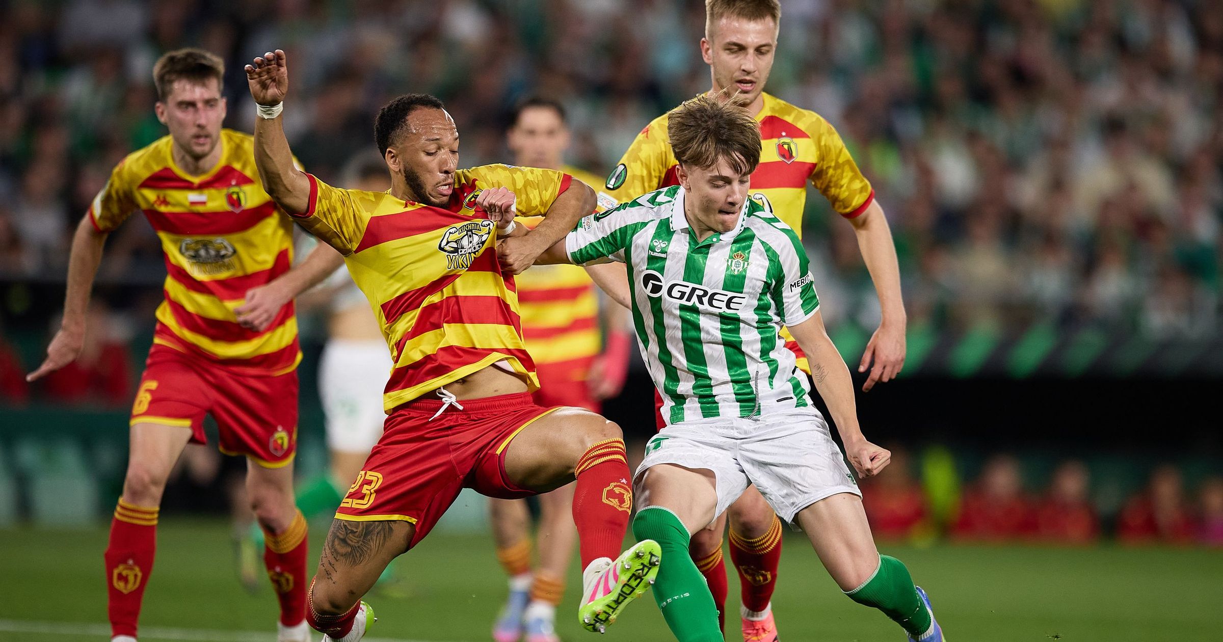 Liga Konferencji 2024/25. Jagiellonia Białystok pokonana przez Betis w ...