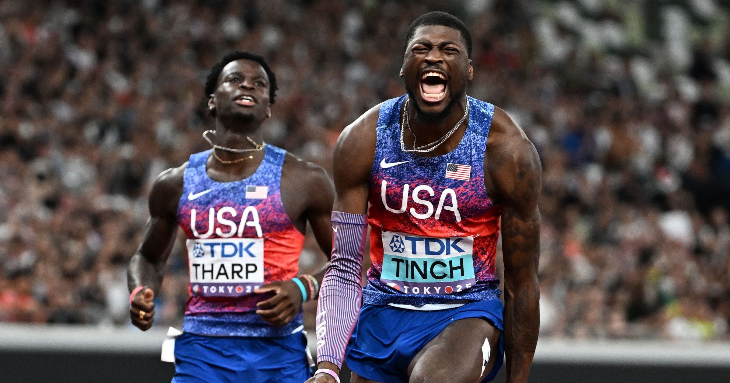 Tokyo 2025 - Cordell Tinch couronné sur 110 mètres haies, Just Kwaou ...