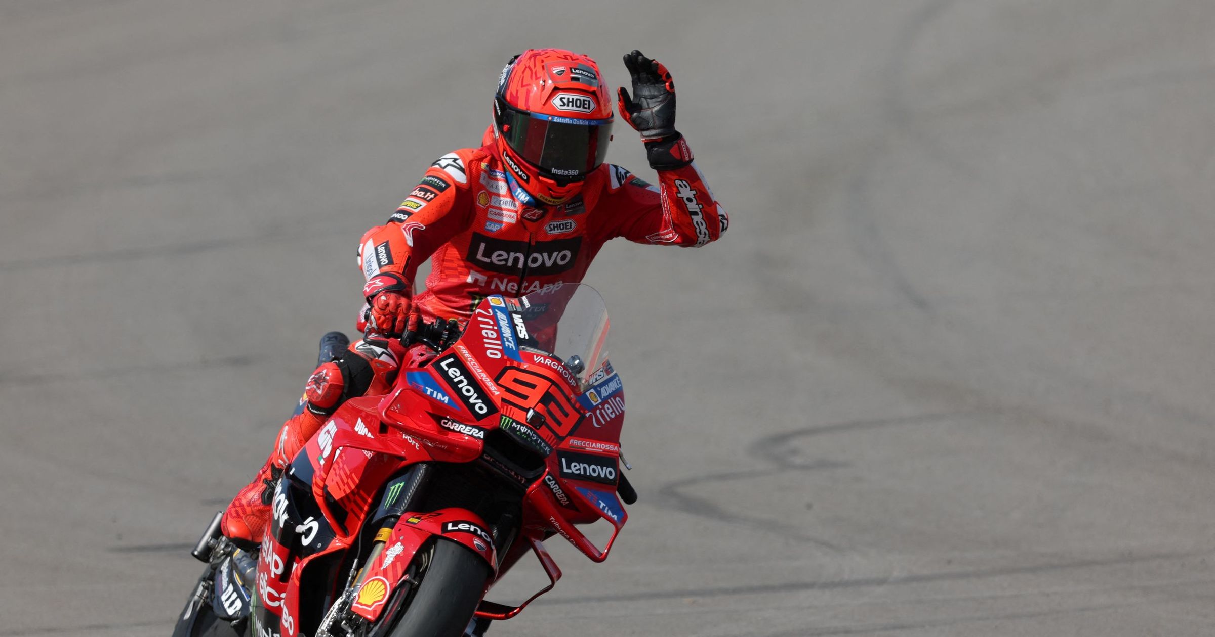 Marc Marquez domina la Sprint di Aragon davanti al fratello Alex e ad ...