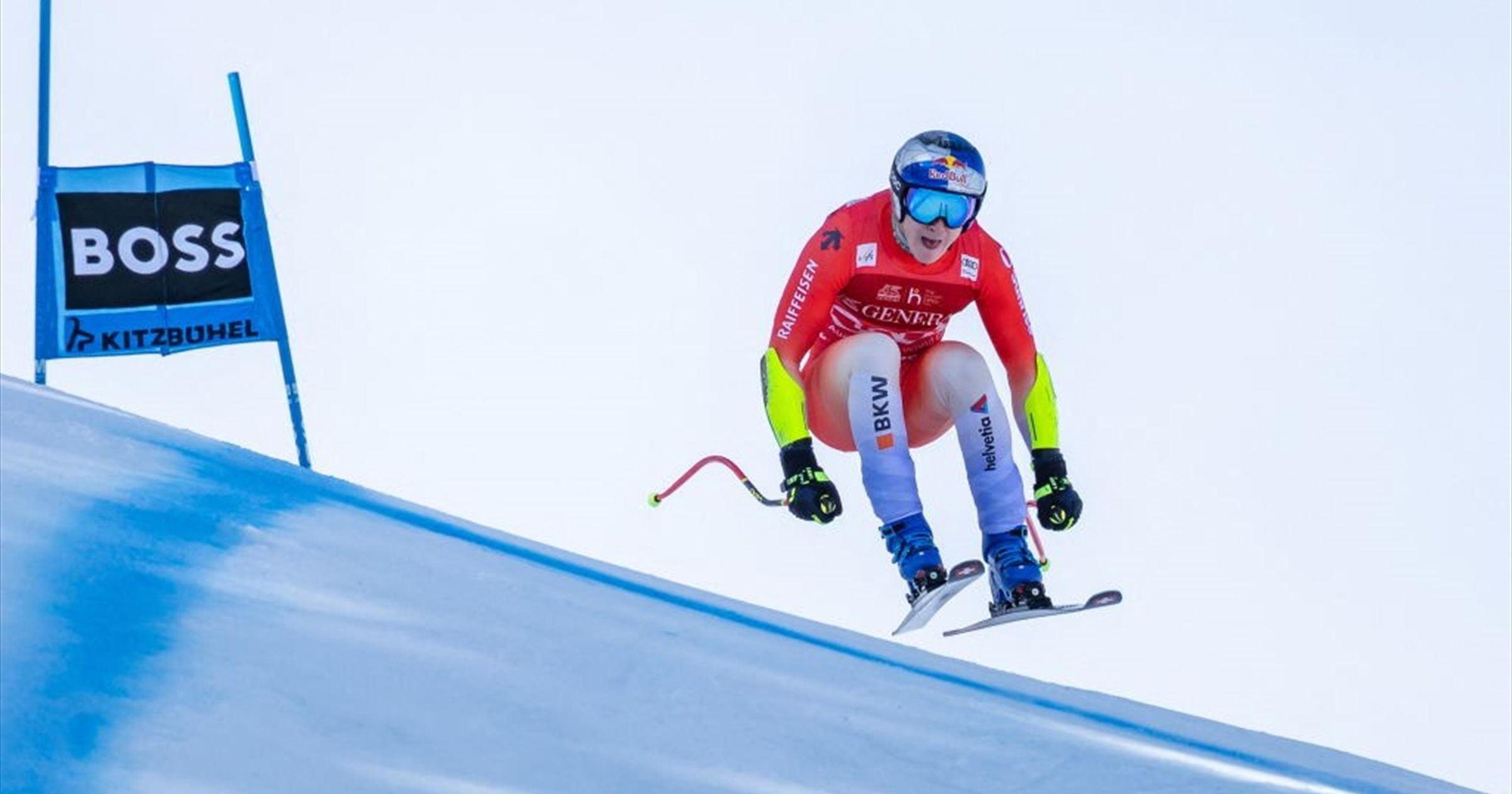 Odermatt először nyert a Streifen, övé lett a bukásokkal tarkított kitzbüheli super-G