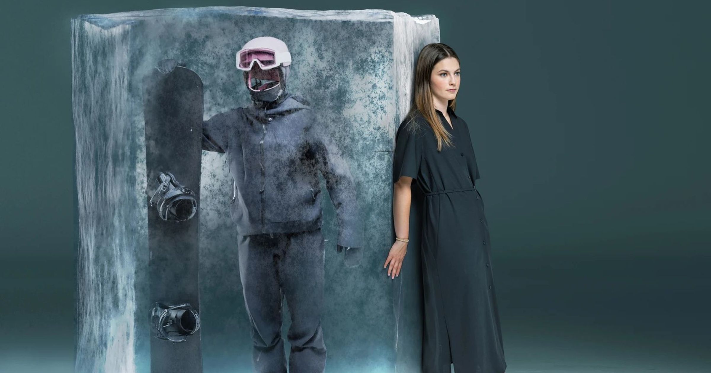 Teljesítette a crosspályát edzésen, elindulhat a téli olimpián a magyar snowboardos, Brunner Blanca Kép