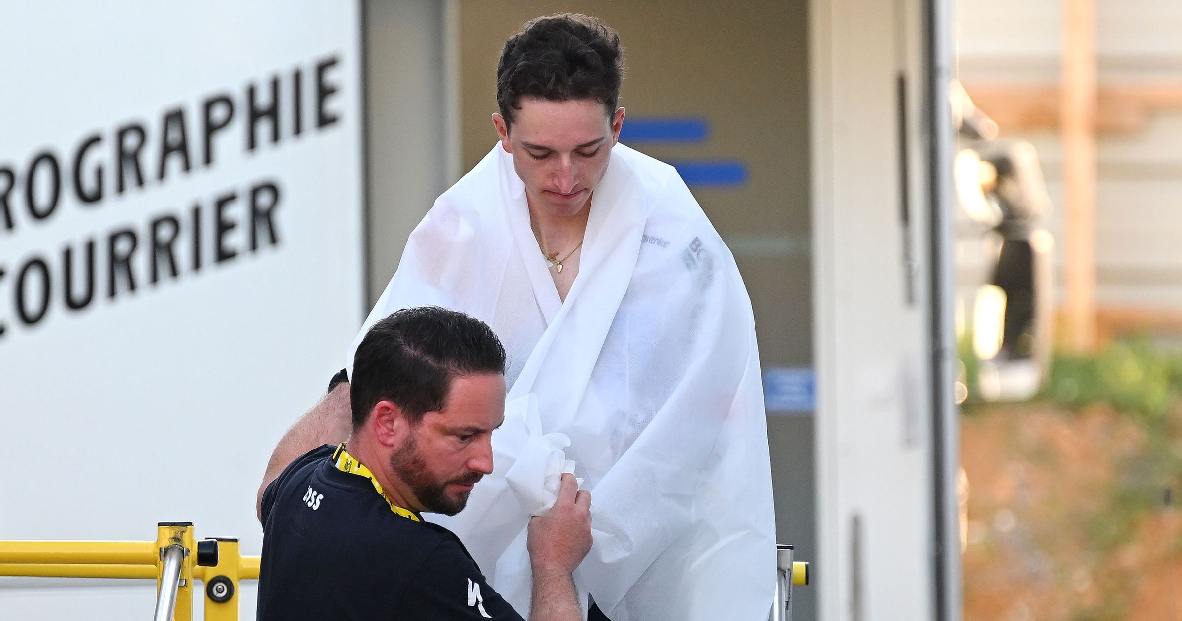 Florian Lipowitz Returns Home After Tour de France Surgery