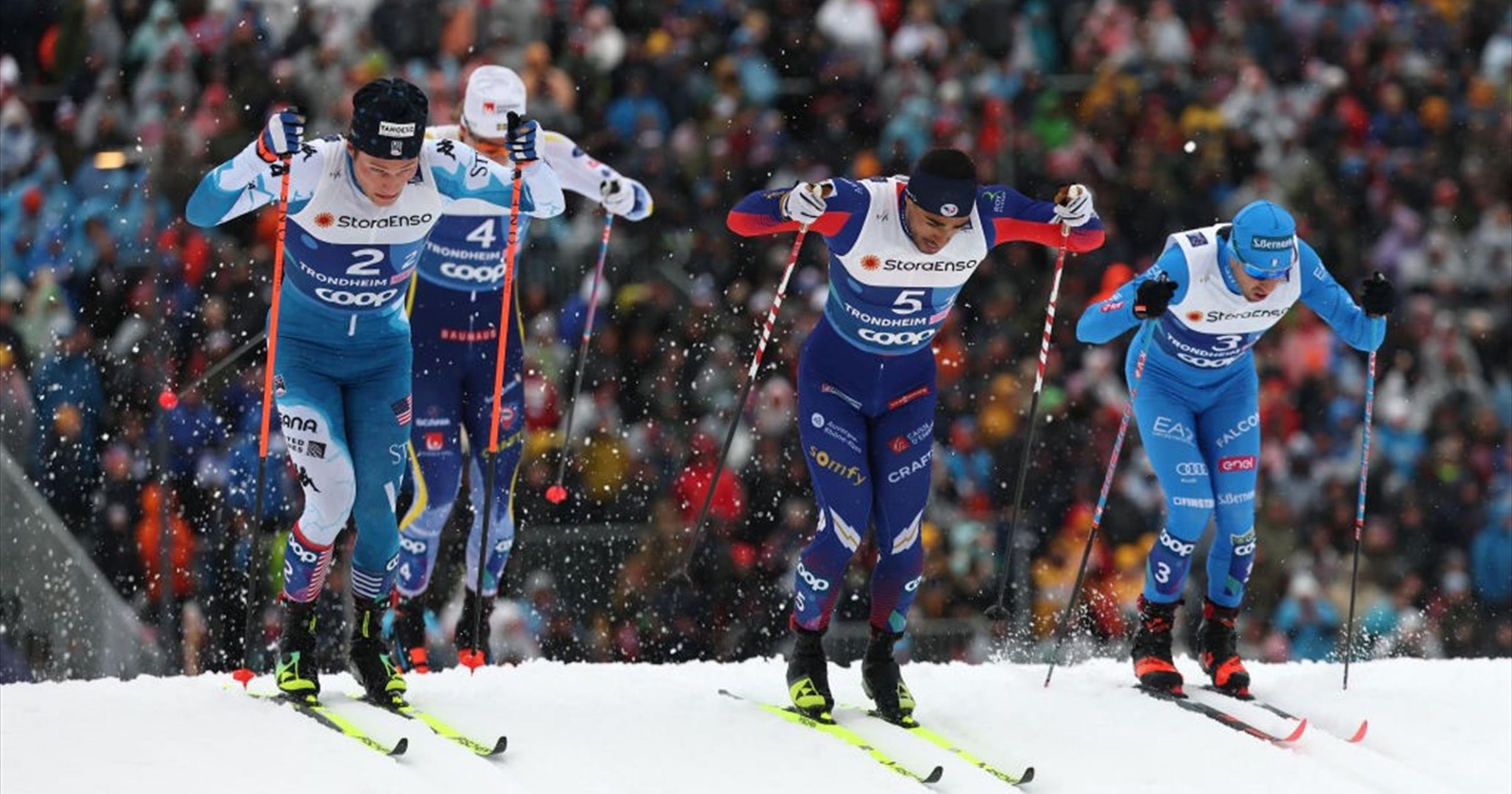 La Norvège intouchable, le podium s'est échappé dans le final pour les Bleus thumbnail