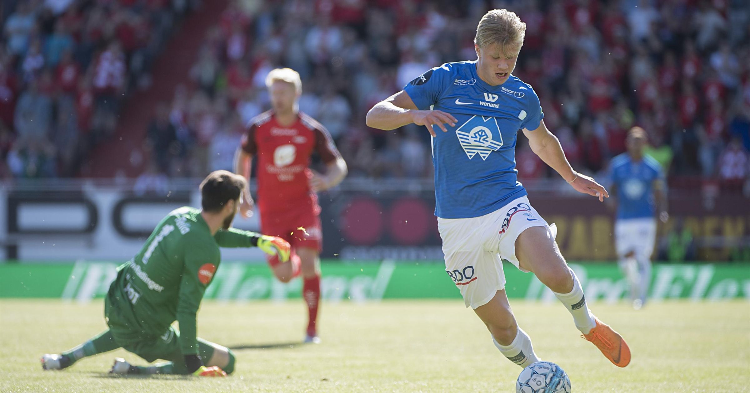 Storklubbene strømmer til Molde for å se Håland