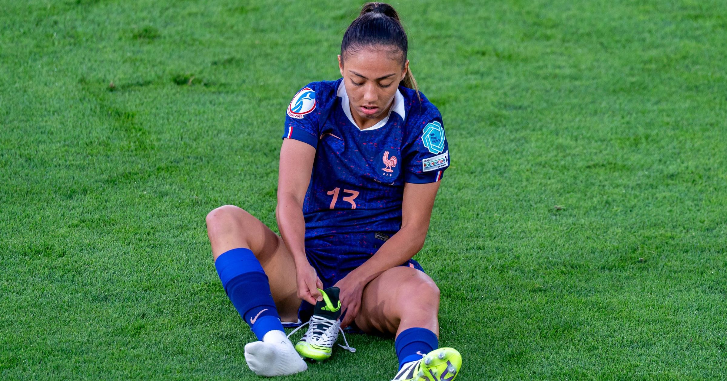 Selma Bacha, "mauvaise perdante" après l'élimination de la France en quart de l'Euro face à l'Allemagne : "On les a dominées de A à Z" - Football video - Eurosport