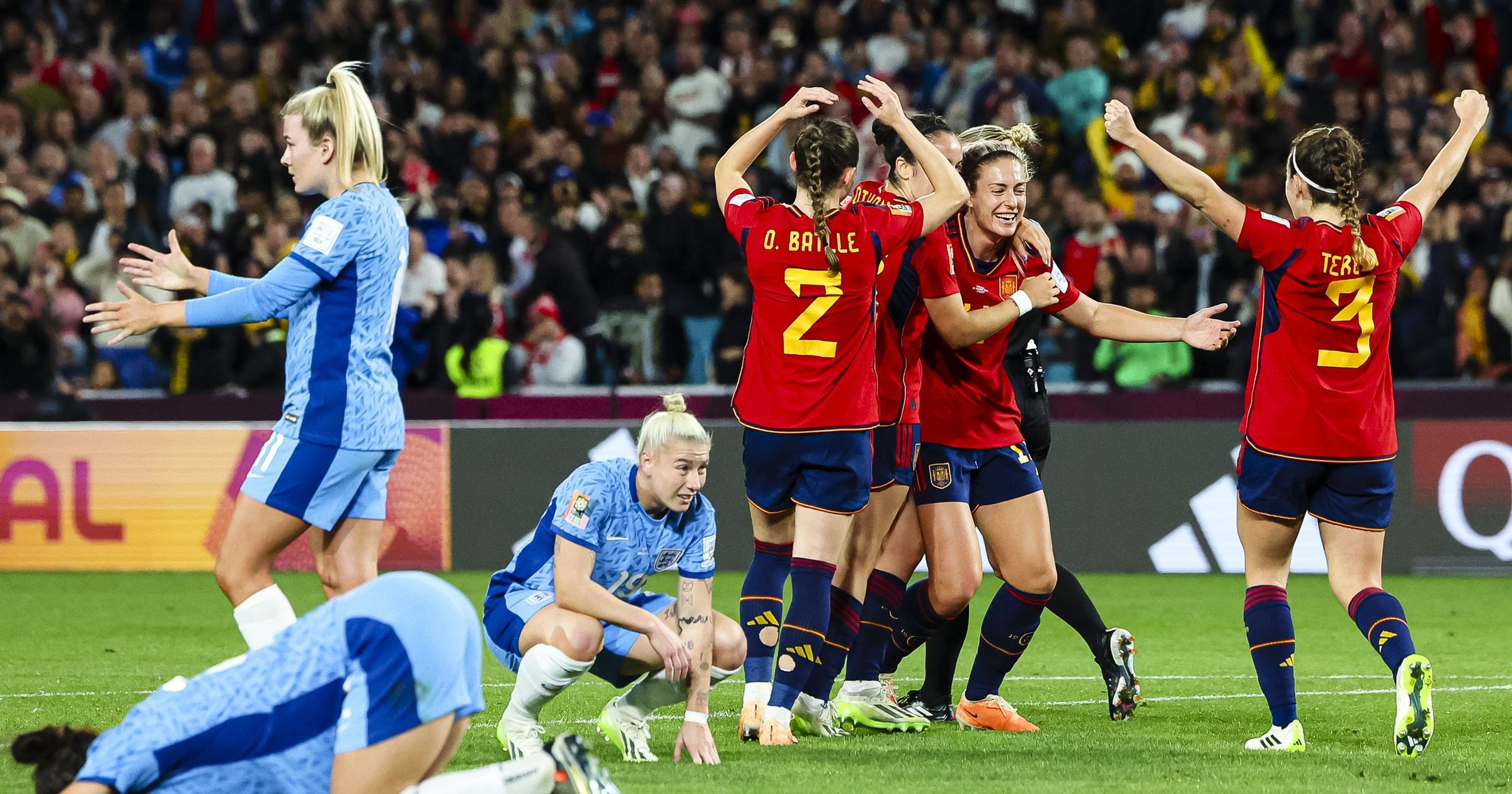 Affiche Match ! - Équipe Féminine Angleterre 2025 – Vainqueurs Euro 2025