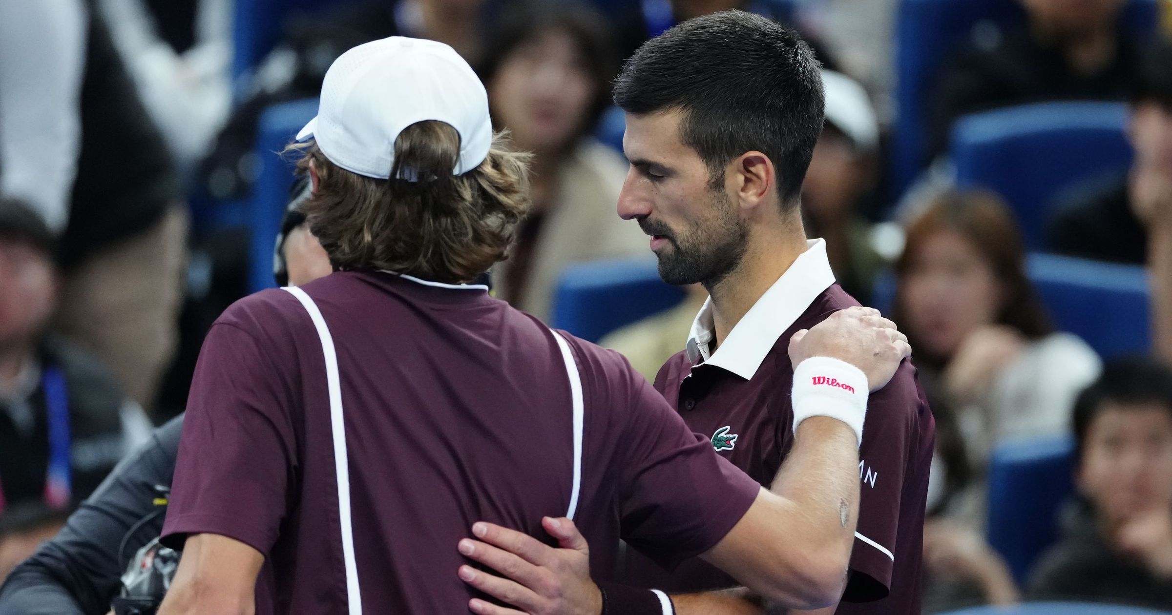 Novak Djokovic wins 102nd career title in Peking after De Minaur retires
