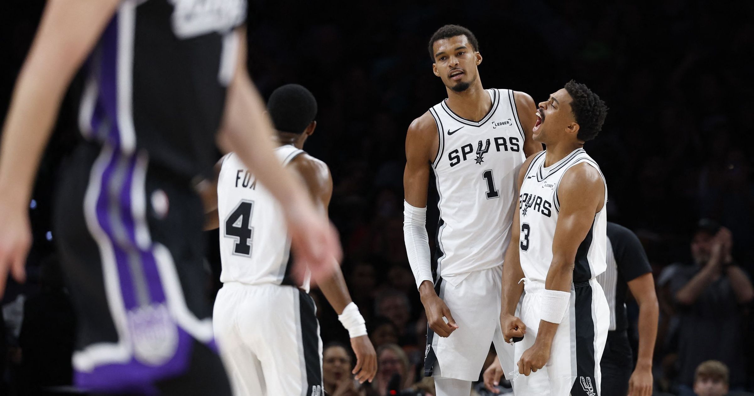 Wembanyama leads Spurs past Kings as Tatum and Lillard win games