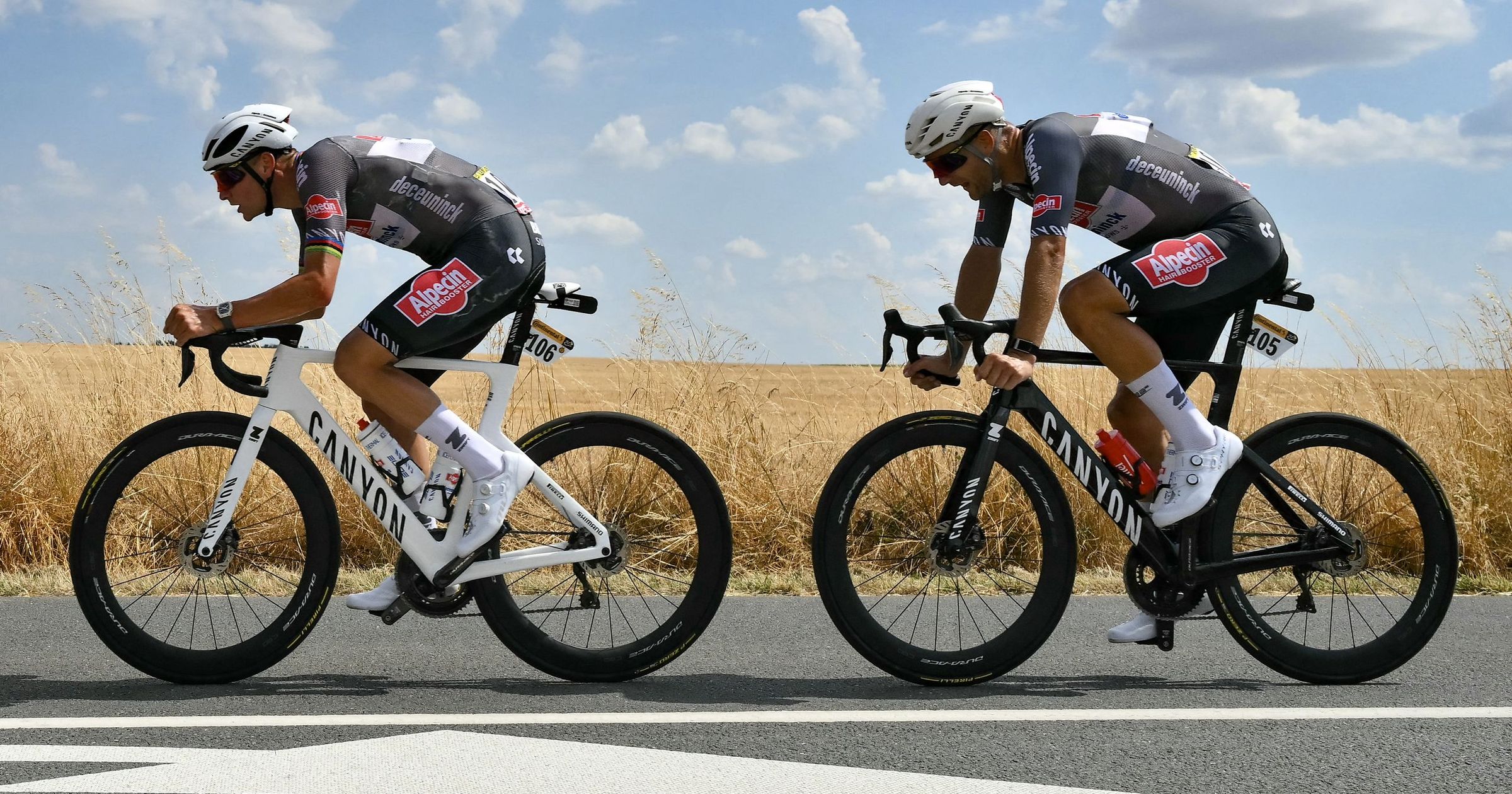Jonas Rickaert i Mathieu van der Poel bohaterami 9. etapu Tour de ...