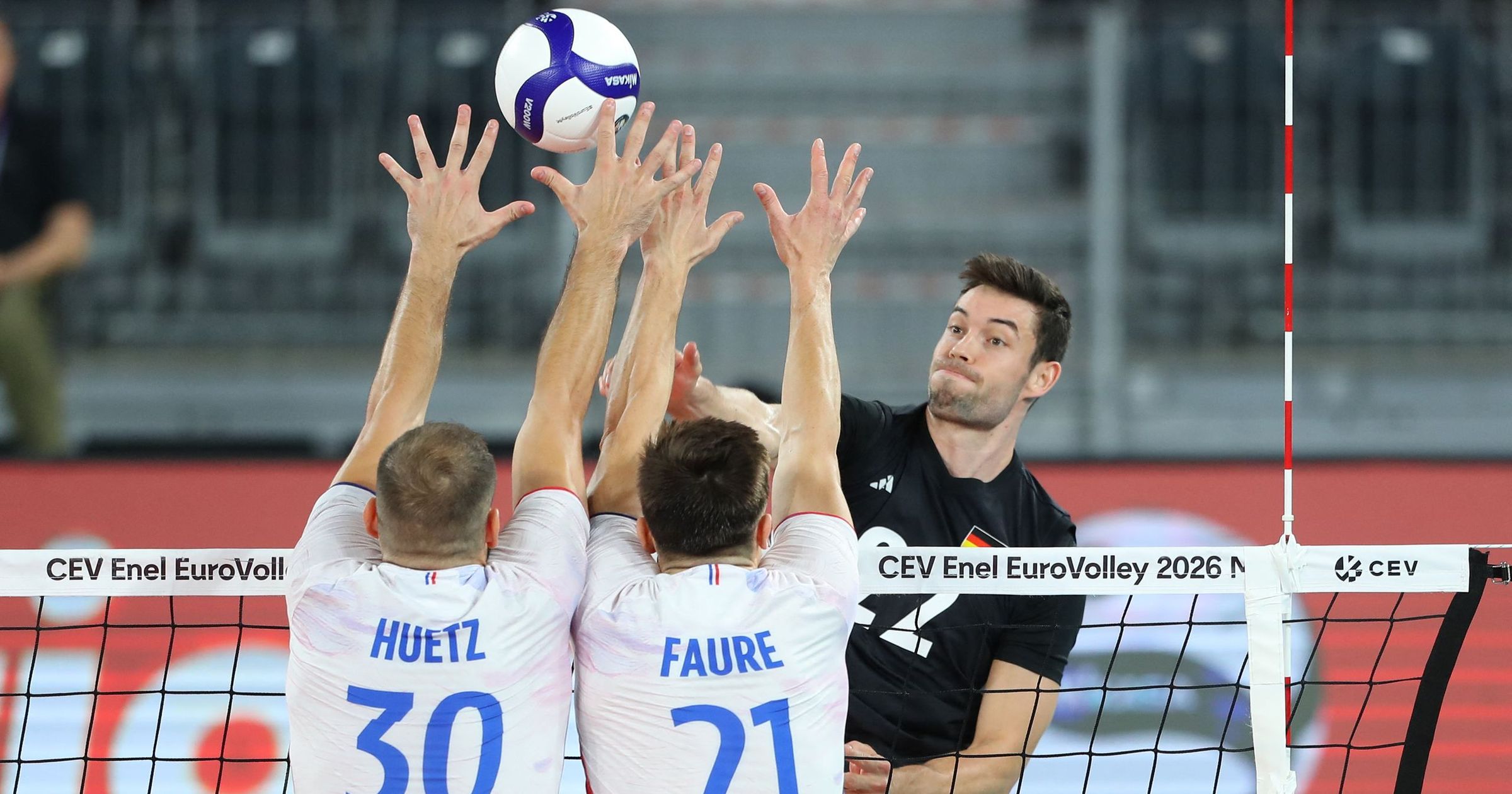 Germany Fall to Olympic Champions France in Volleyball European Championship Group Stage