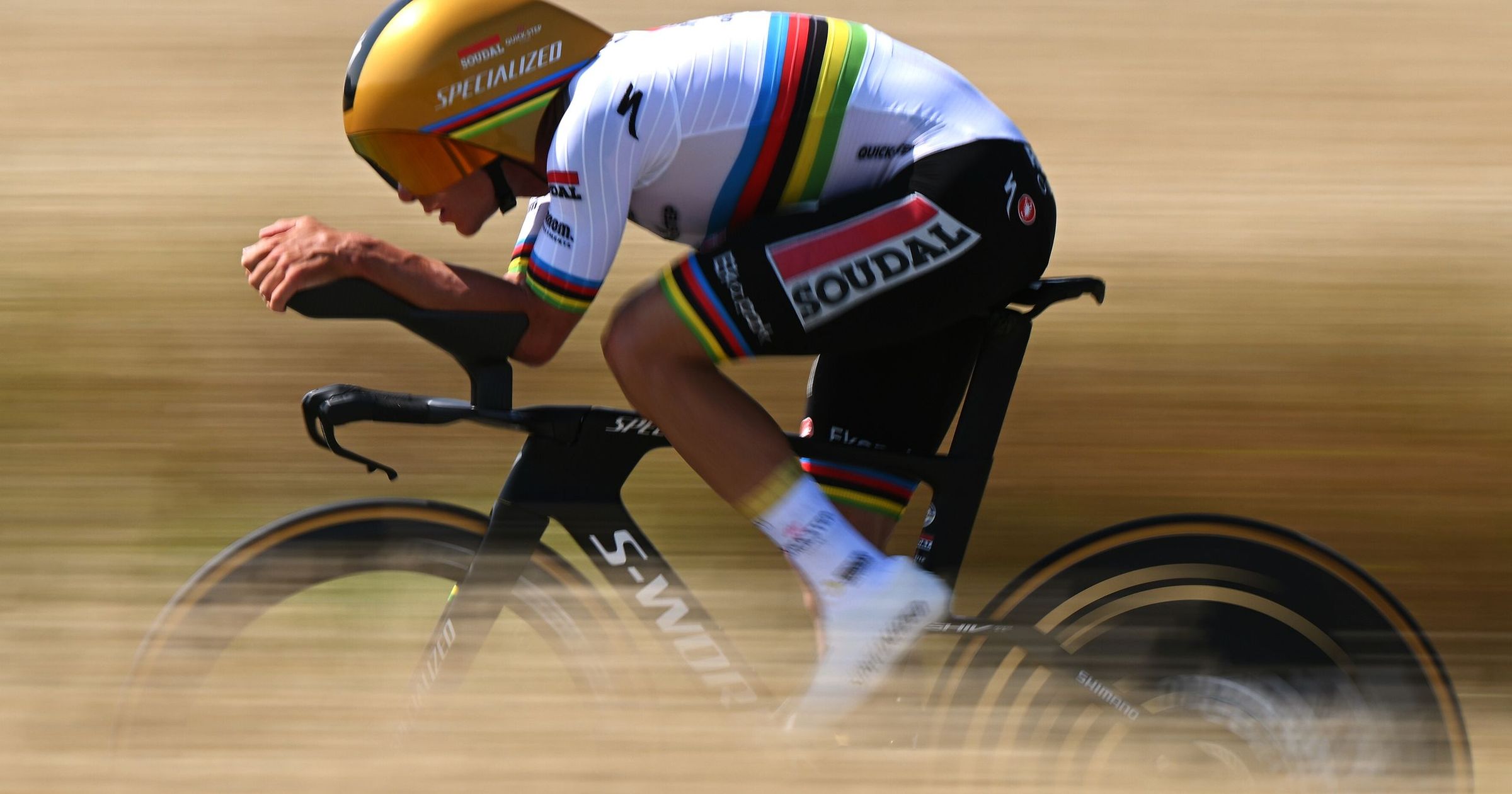 Evenepoel nagyon megverte a mezőnyt a Dauphiné időfutamán