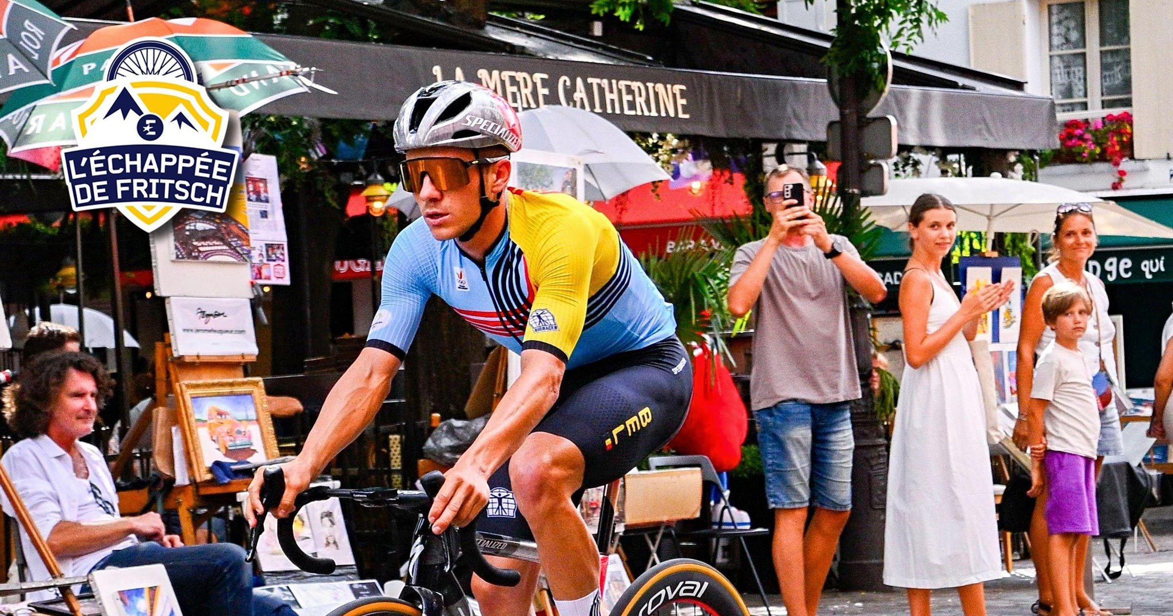 JO de Paris 2024 Nicolas Fritsch "Quand Remco Evenepoel va prendre