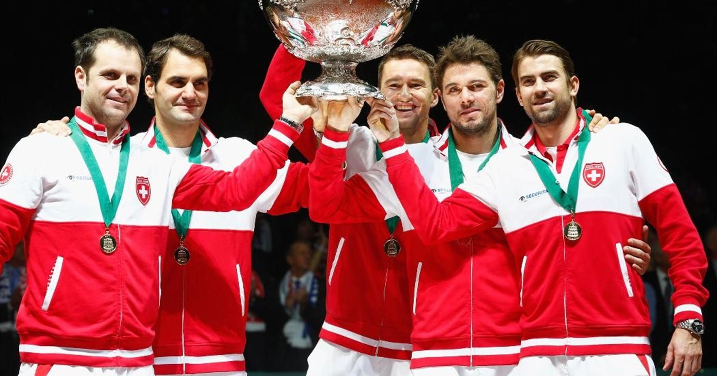 Federer & Wawrinka: 2014 Davis Cup Champions | Switzerland vs France