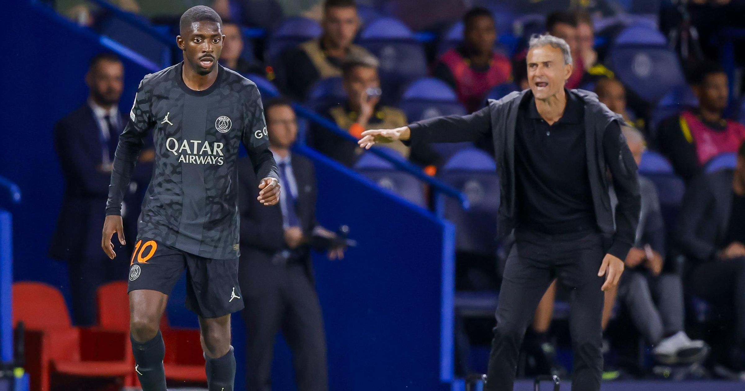 PSG-Trainer Luis Enrique lobt Ex-BVB-Star Ousmane Dembélé: 