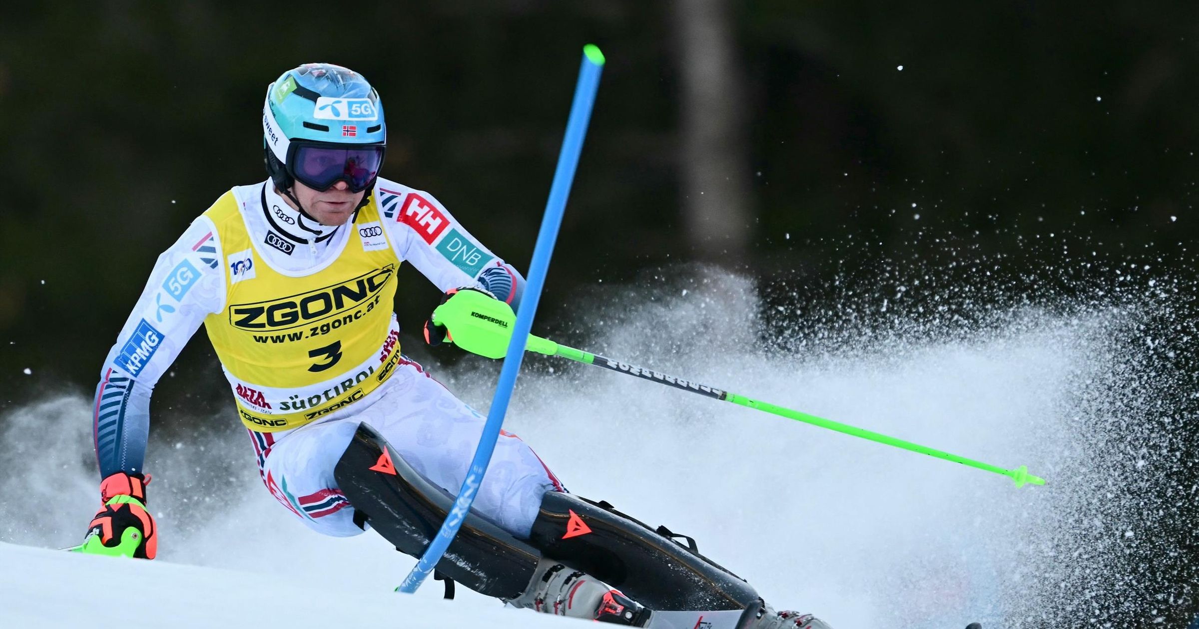 Ritkán látott fölénnyel győzött Timon Haugan Alta Badiában