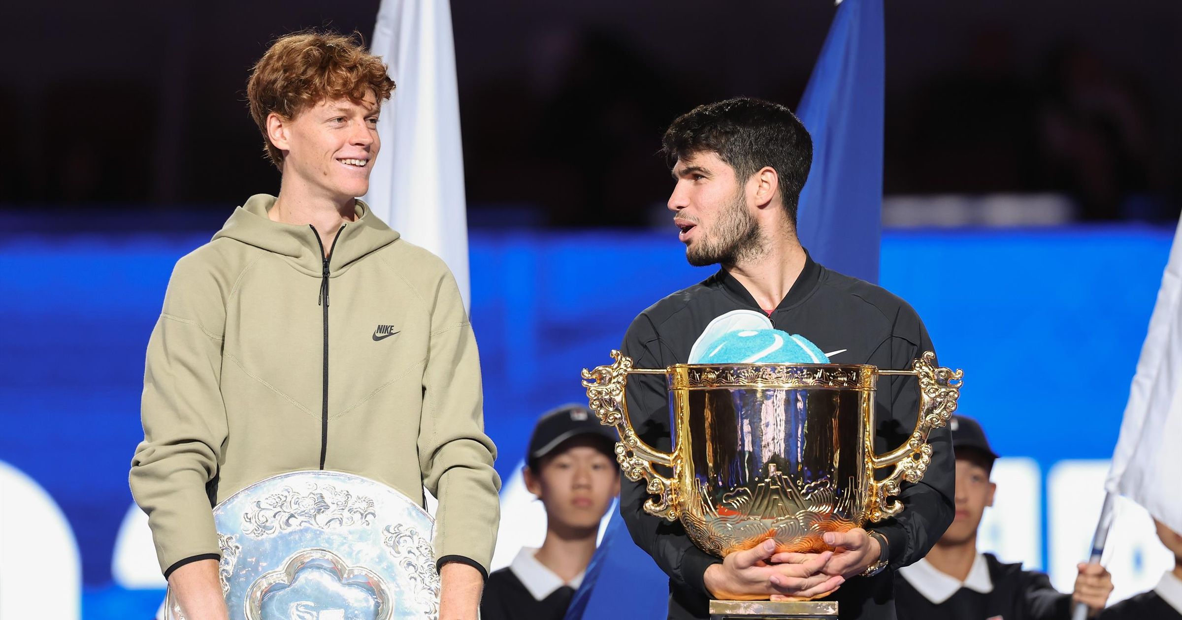 „Remélem, Roger, Novak és Rafa nem figyelnek..." – Sinner és Alcaraz rivalizálása szintet lépett