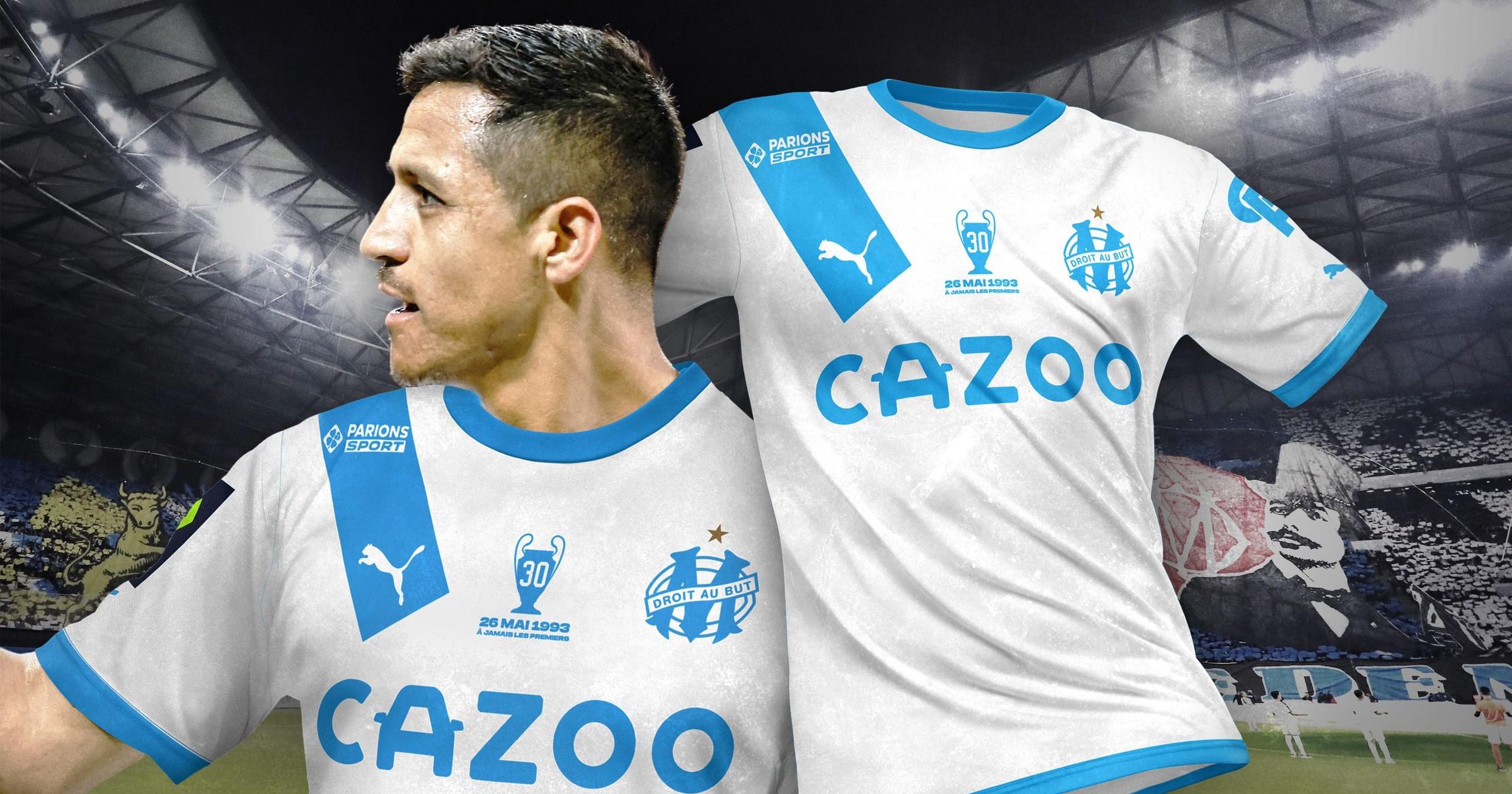 30 ans de la victoire de l OM decouvrez le maillot anniversaire par Eurosport Eurosport