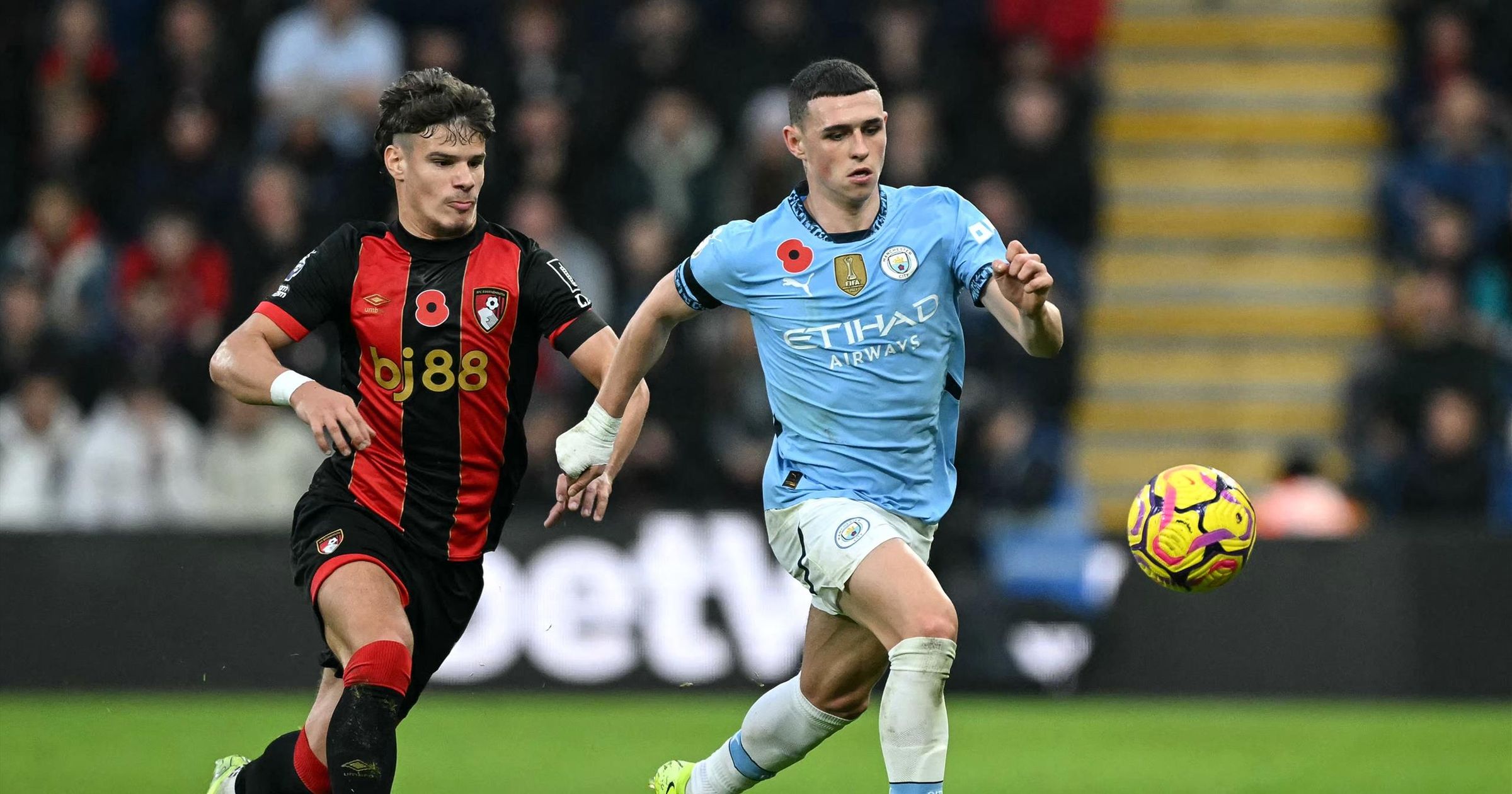 Kerkez Milos két gólpasszával nyert a Bournemouth a Manchester City ellen