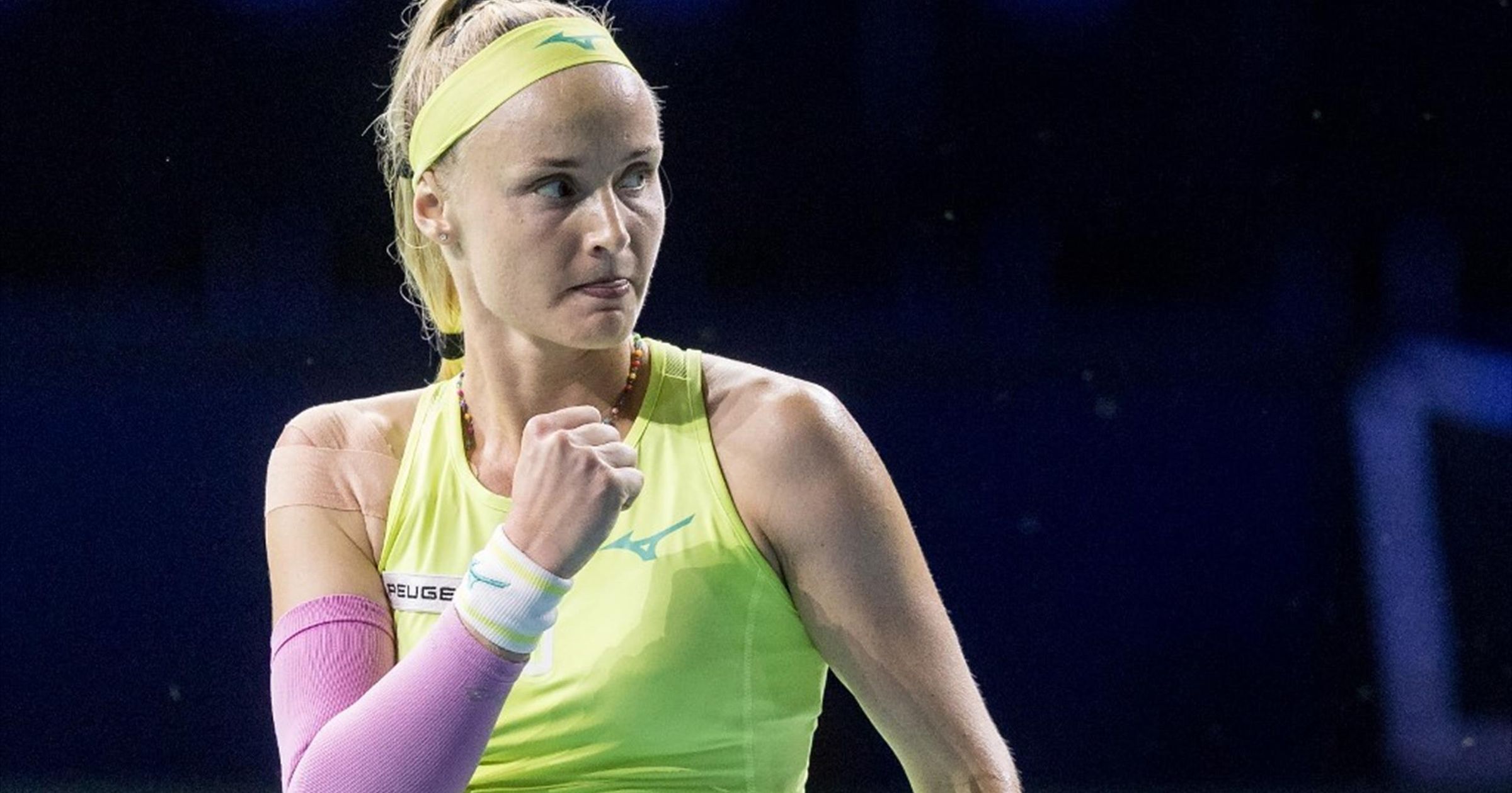 Nem volt szükség a párosra, 2-0-val jutott elődöntőbe Szlovákia a Billie Jean King-kupán