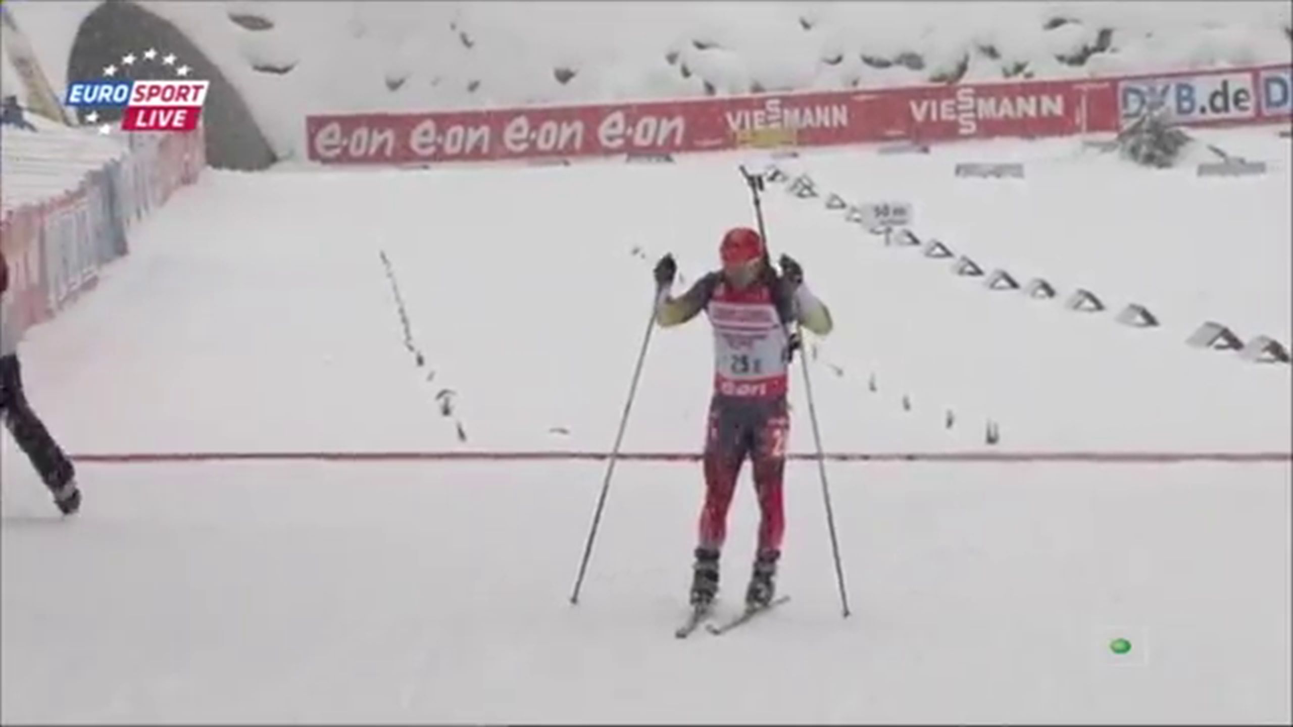 Chinese biathlon teams epic fail - Biathlon video