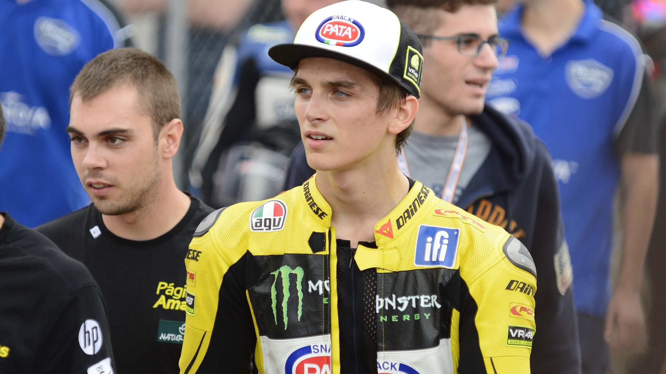 Luca Marini Halbbruder Von Valentino Rossi Startet In Der Moto2 Eurosport