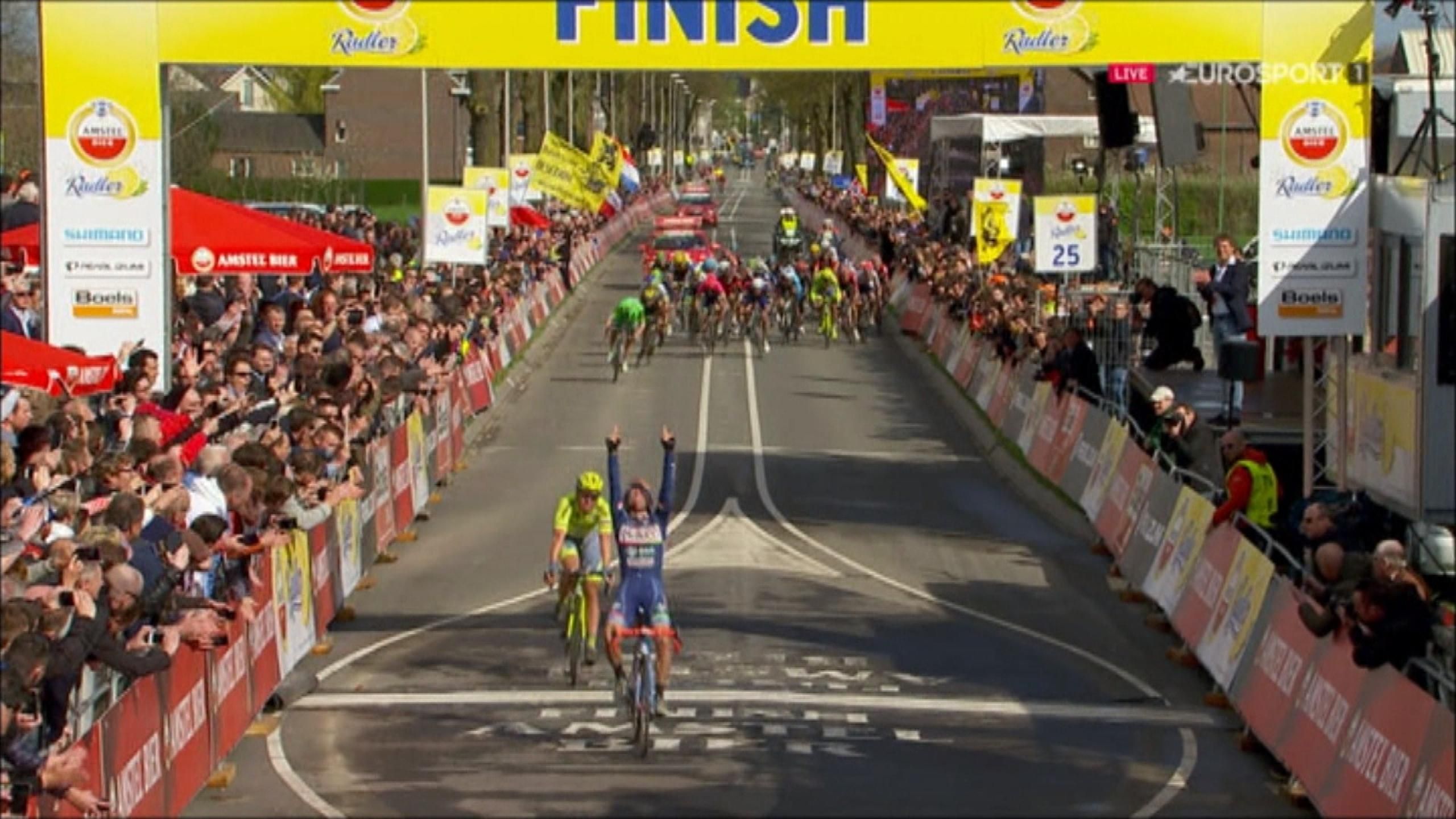 Video Das Finale des Amstel Gold Race 2016 - Radsport Video