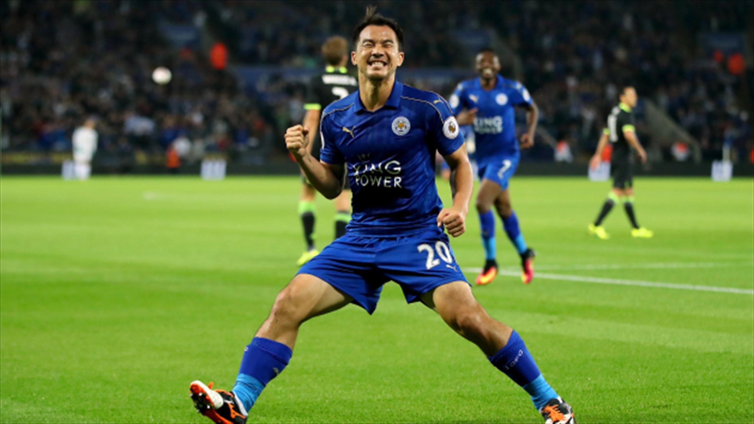 Claudio Ranieri Shinji Okazaki Is Leicester S Dilly Ding Dilly Dong Eurosport