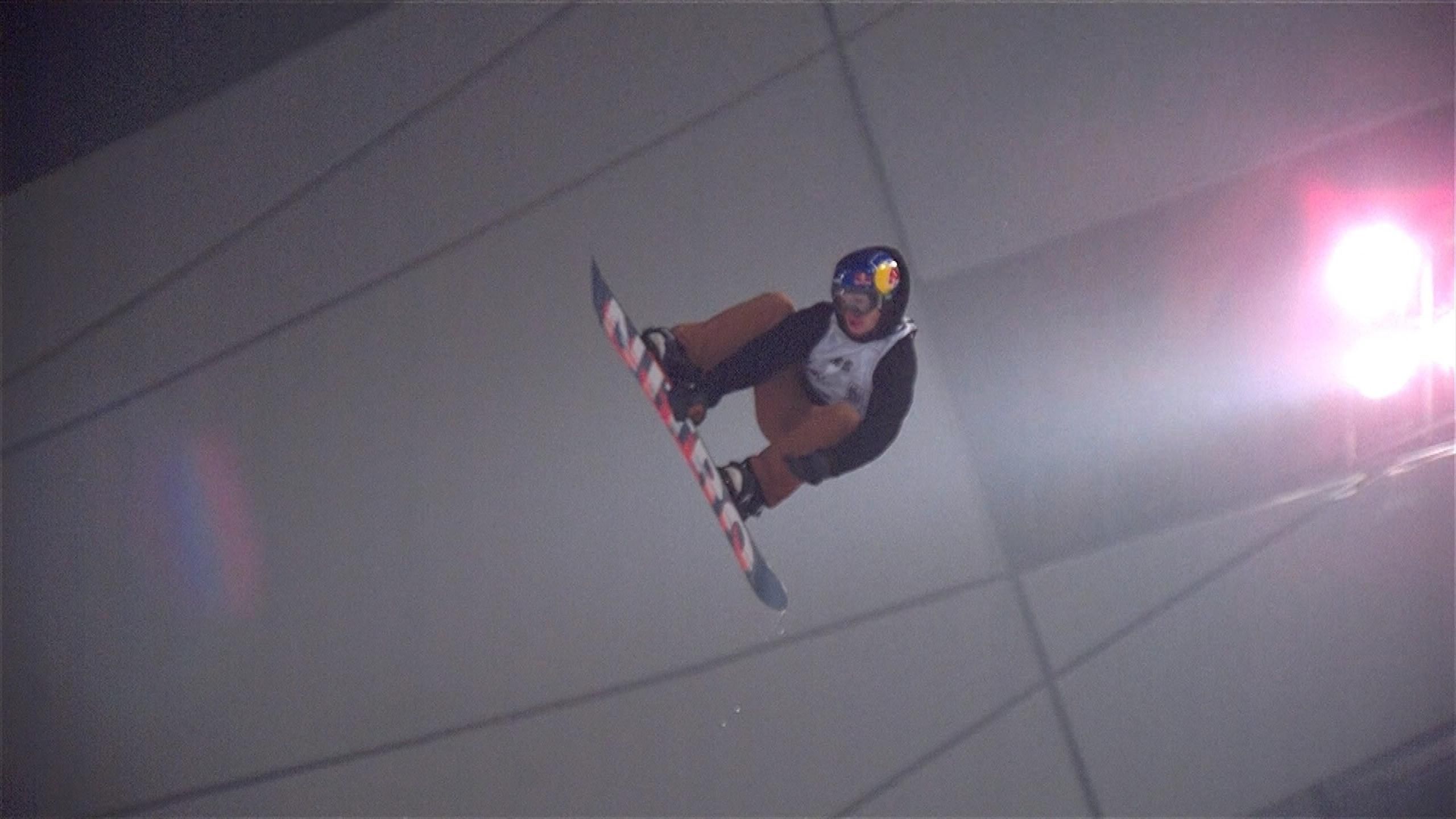 Big Air Sebastien Toutants jump - Snowboard video