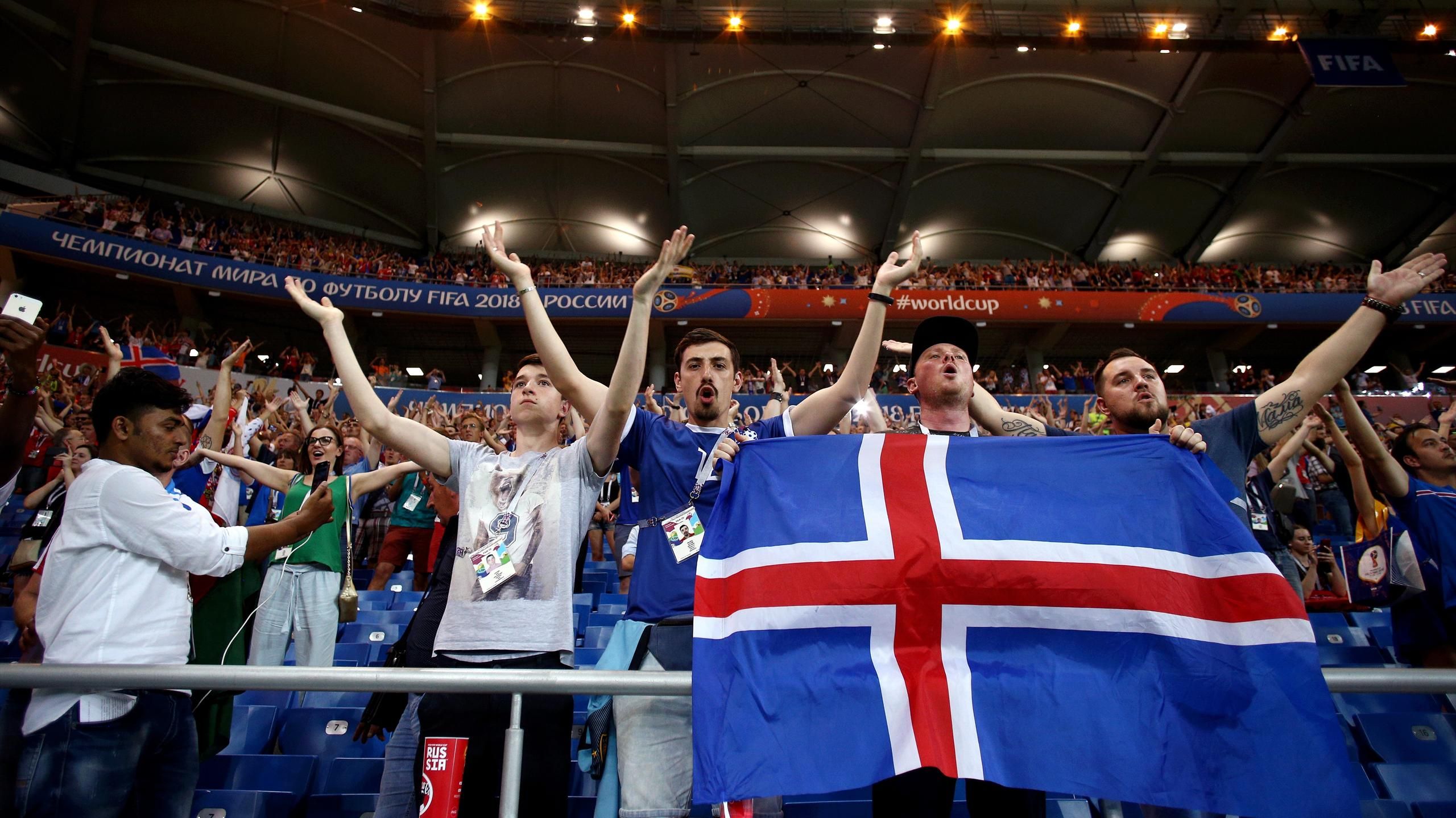 Vote Iceland Named The Best Fans At The 18 World Cup Eurosport