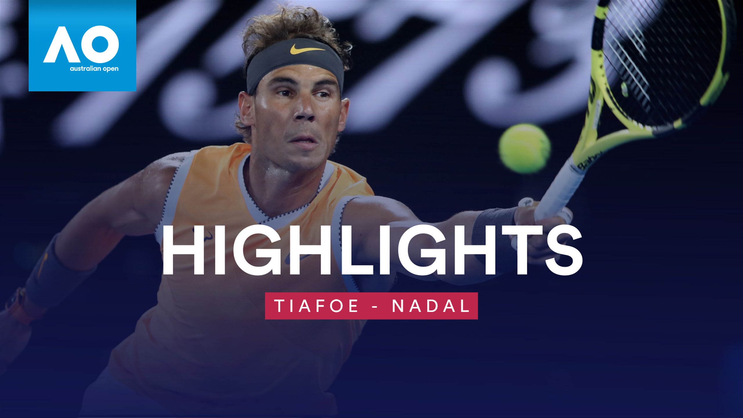 Australian Open 2019 - Highlights Rafael Nadal besiegt Frances Tiafoe - Tennis Video
