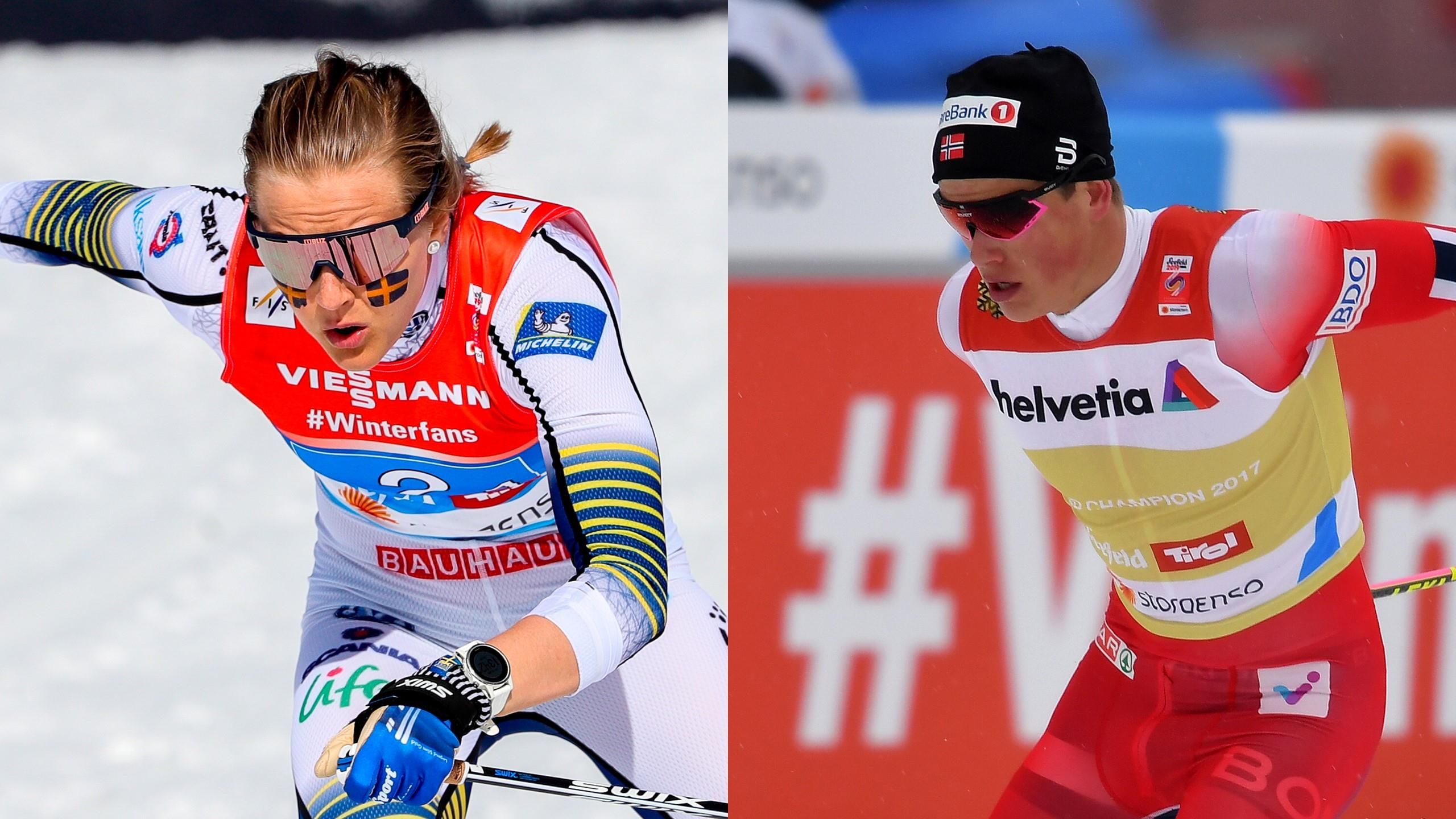 Stina Nilsson Secures Sprint Globe Johannes Klaebo Victory Gives Him Edge Over Alexander Bolshunov Eurosport