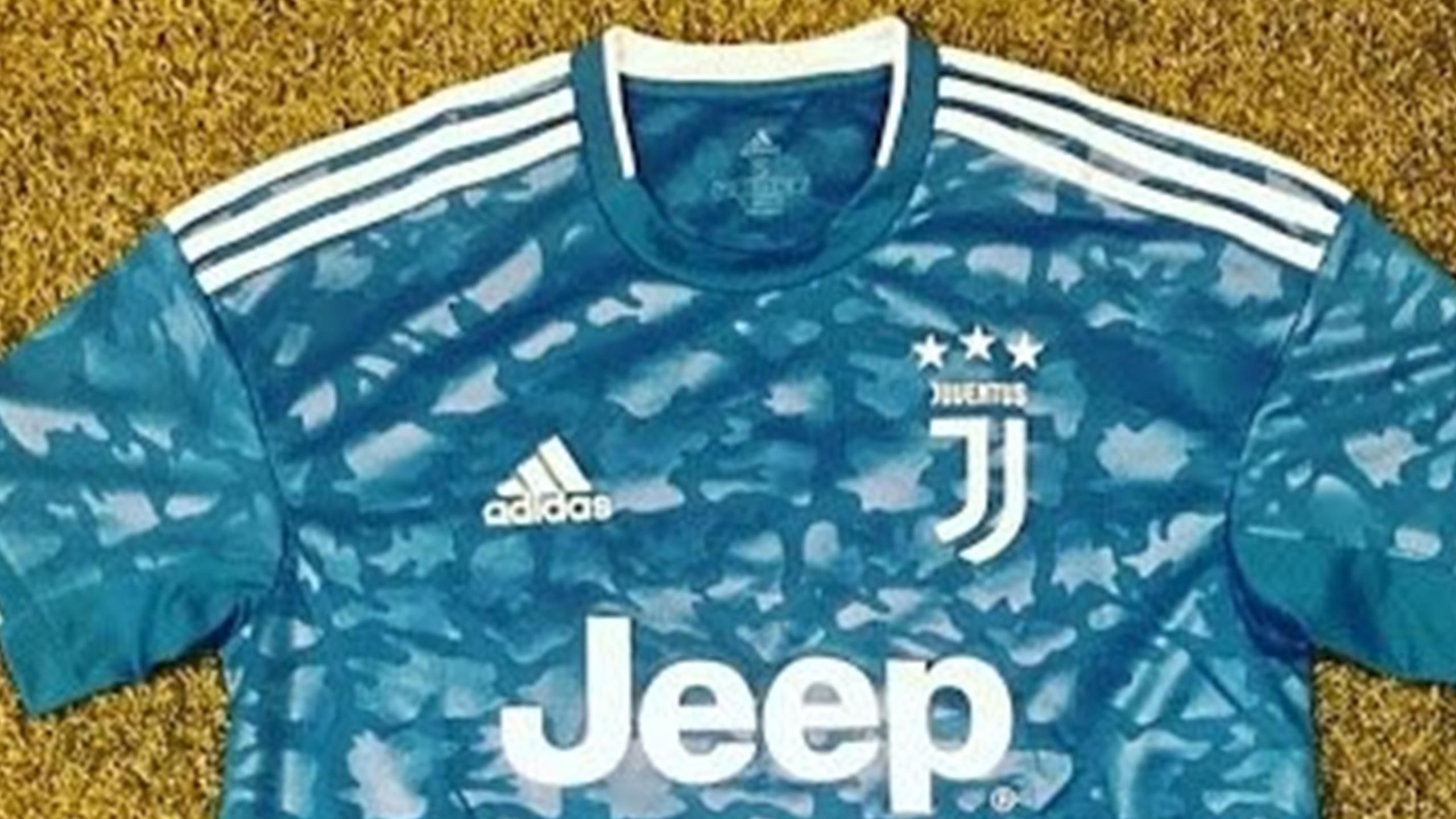 La Juventus per la terza maglia 2019/2020 sceglie il camouflage blu ...