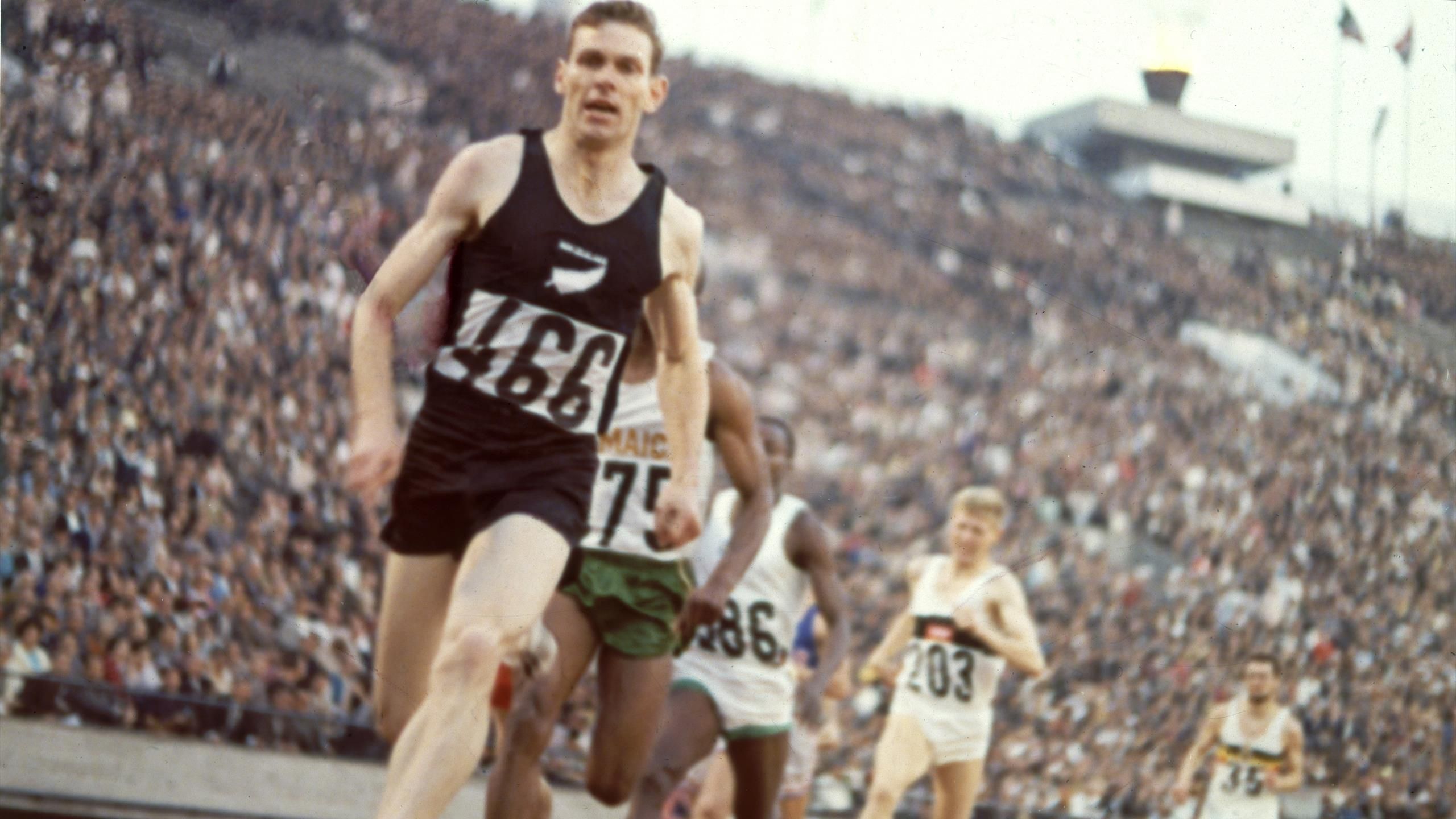 athletisme deces de la legende du demi fond neo zelandais peter snell eurosport