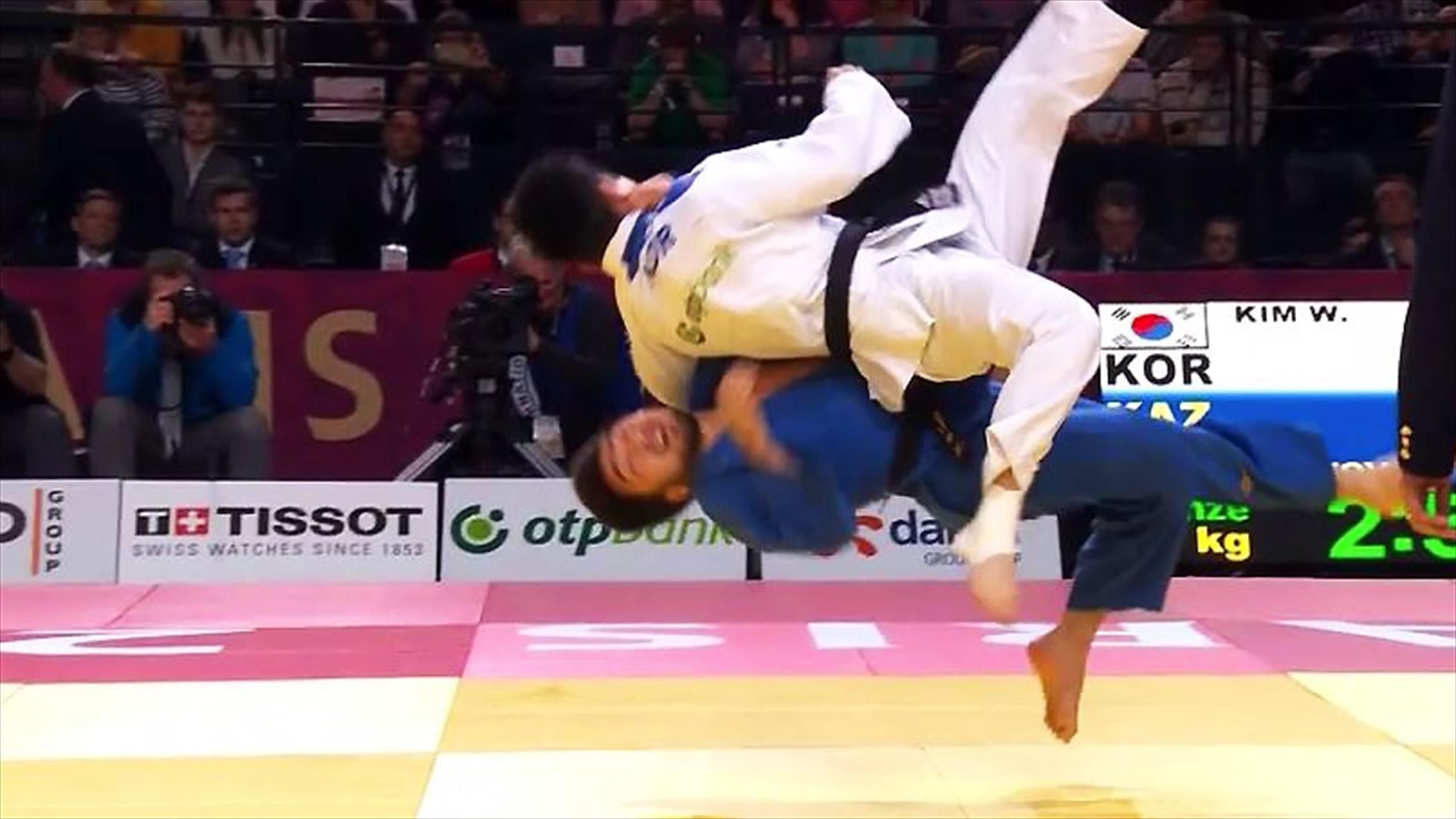 Judo Top 5 - die spektakulärsten Szenen aus Paris - Judo Video