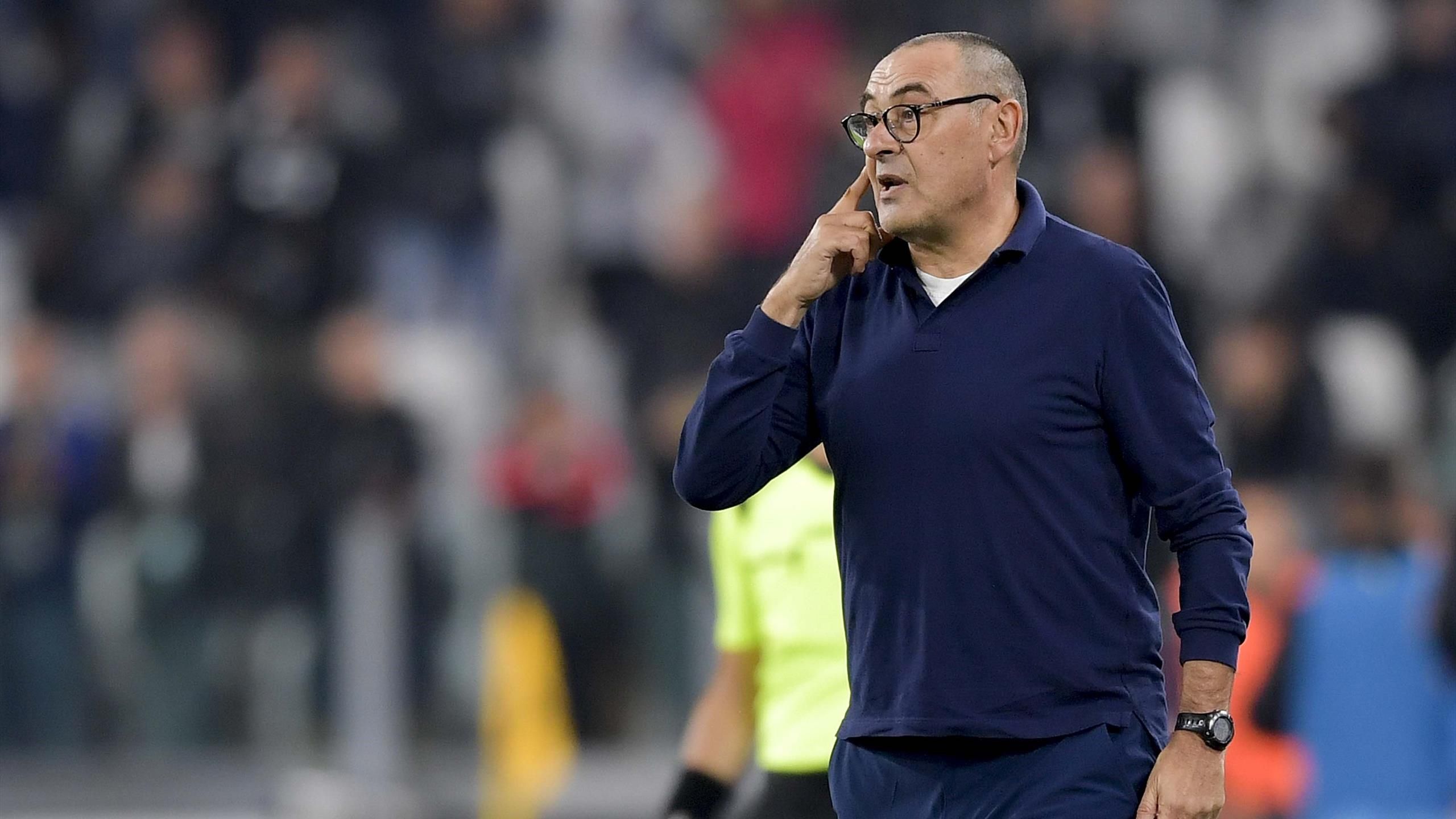 Juventus Turin Trainer Maurizio Sarri Zweifelt An Europapokal Sperre Von Mancity Fussball Video Eurosport
