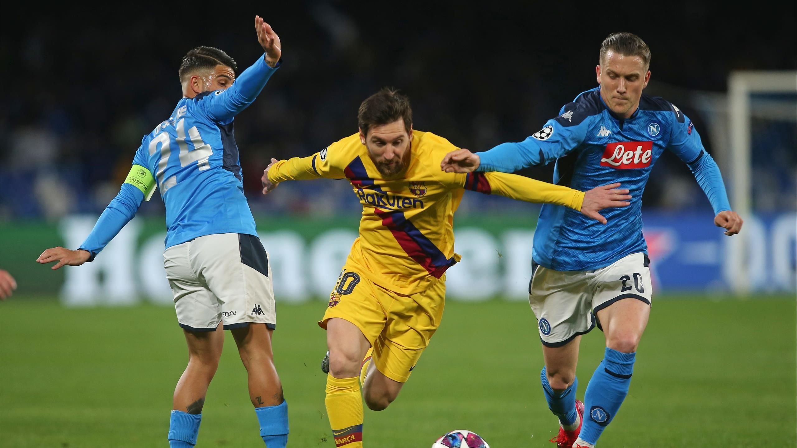 Barcellona Napoli A Porte Aperte E Ripartita La Vendita Dei Biglietti Sul Sito Dei Catalani Eurosport