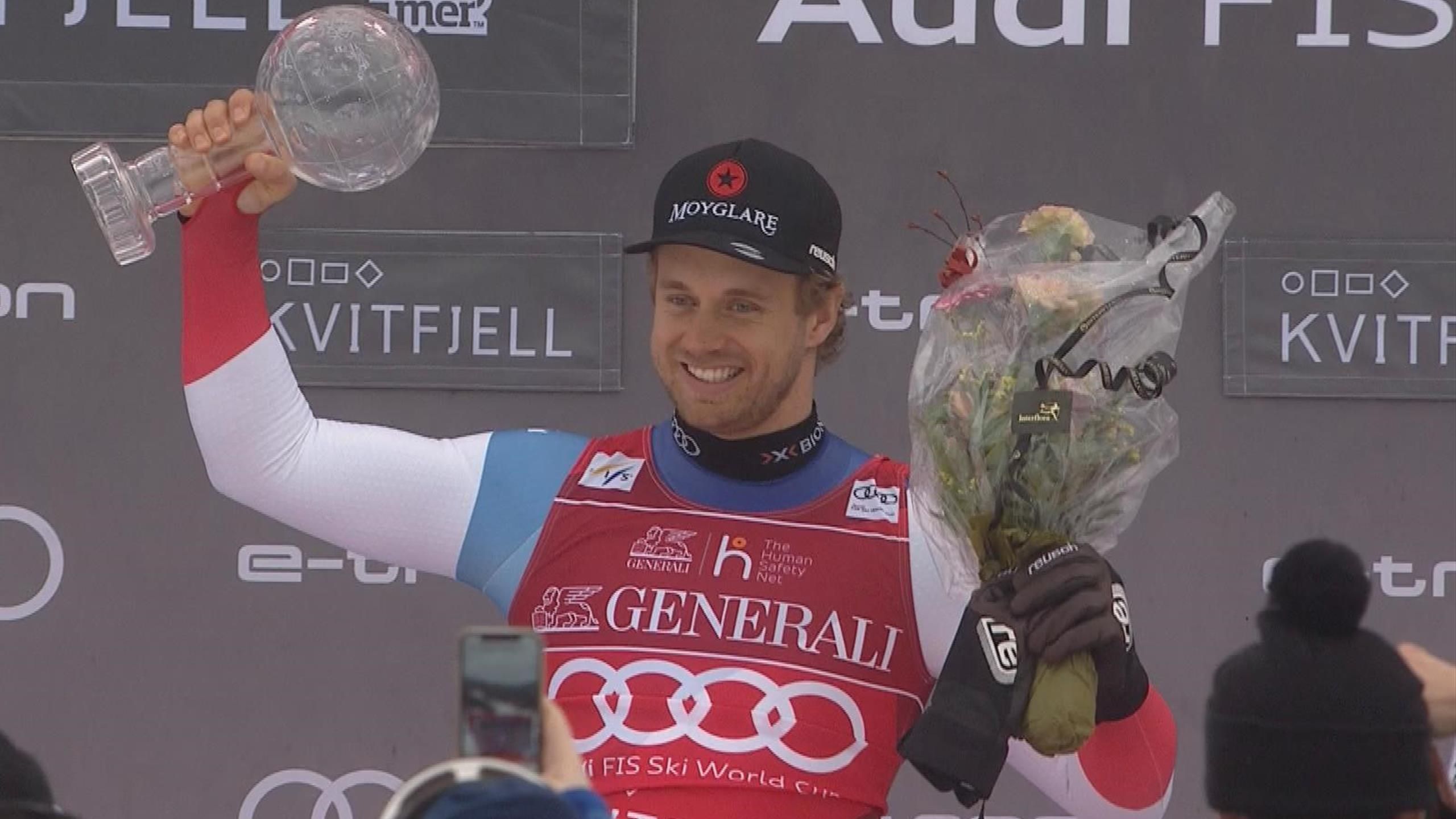 Mauro Caviezel Wins Super G Title As Bad Weather Postpones Kvitfjell Alpine Skiing Video Eurosport