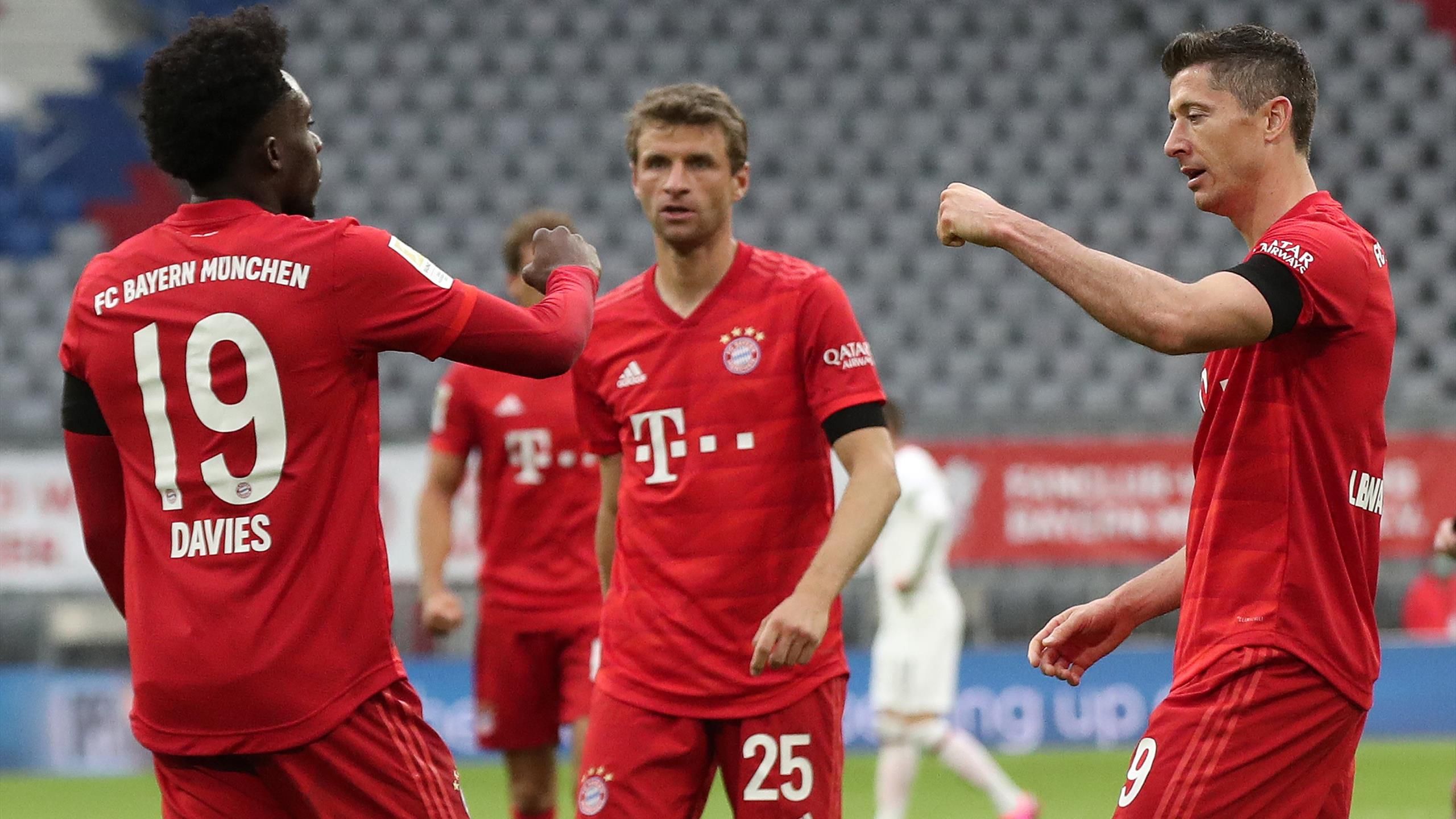 Football news - Bayern down Frankfurt to restore lead ahead of title  showdown with Dortmund - Eurosport