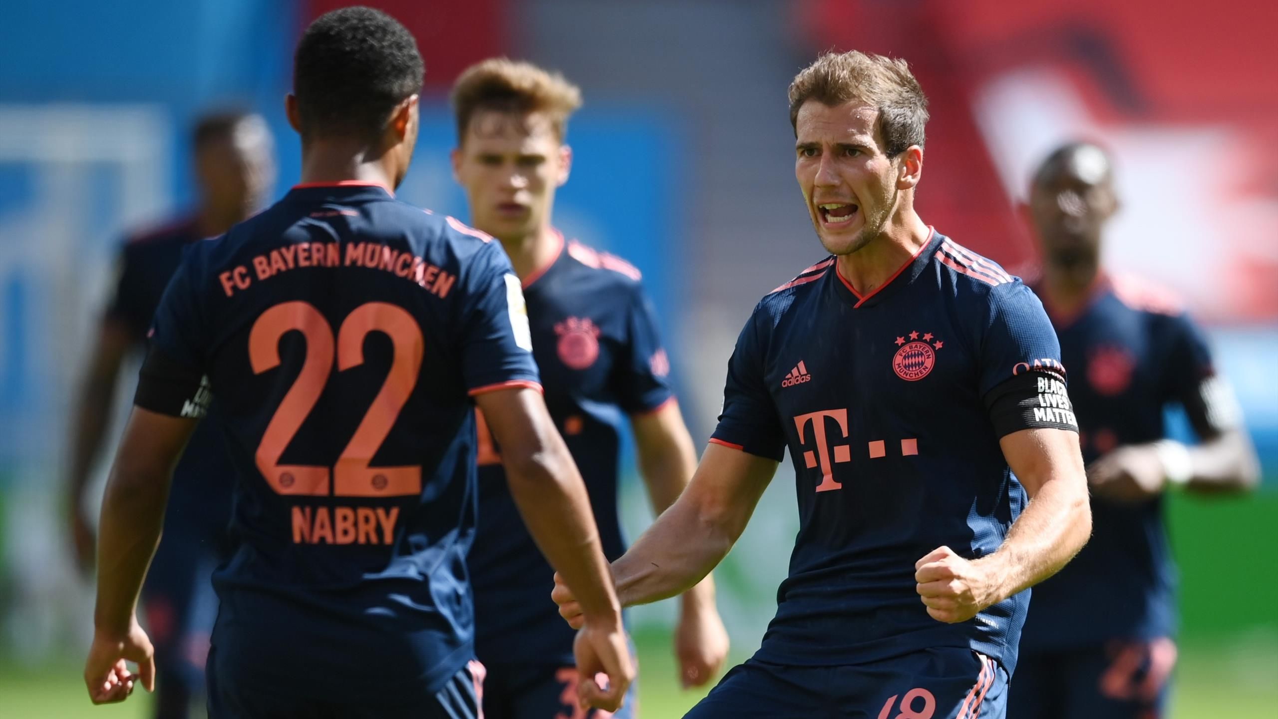 Fc Bayern Schlagt Bayer Leverkusen Mit Den Eigenen Waffen Eurosport