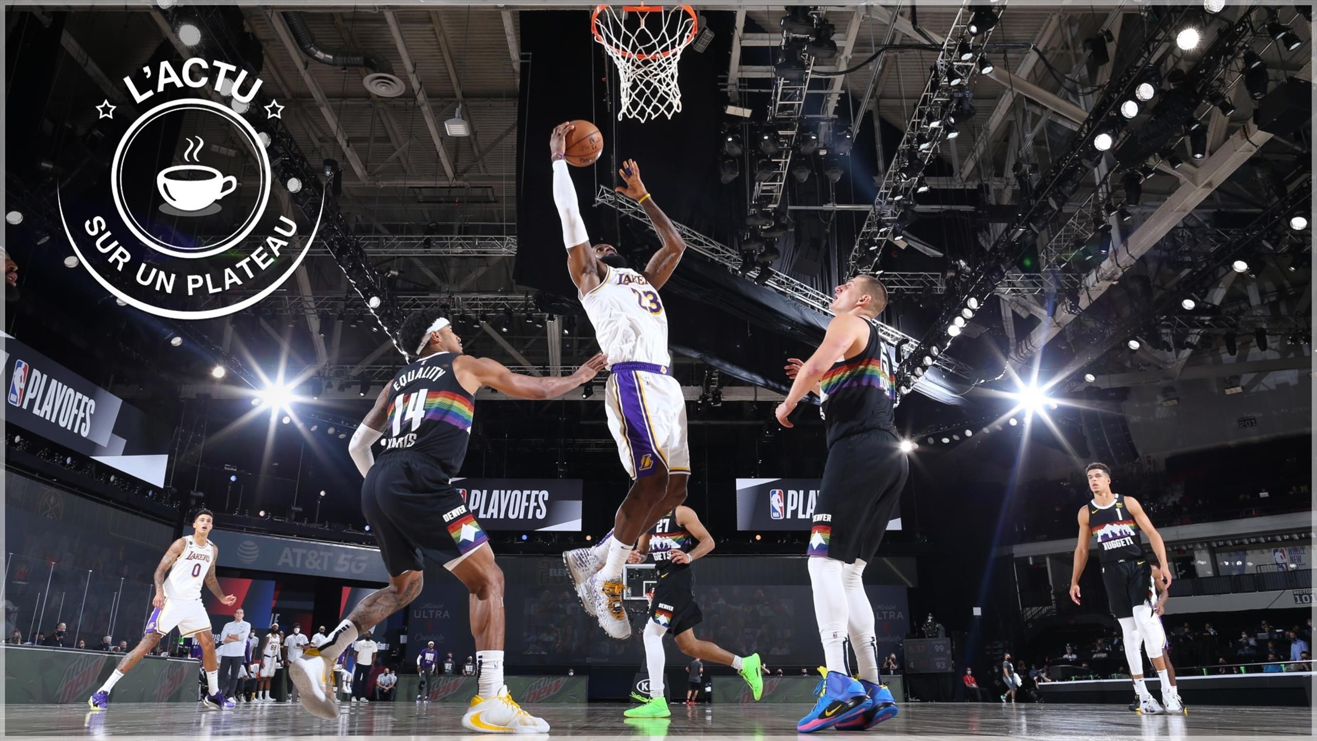 Denver Los Angeles Lakers Quintana Laporte Psg Hand L Actu Du 23 Septembre Sur Un Plateau Eurosport