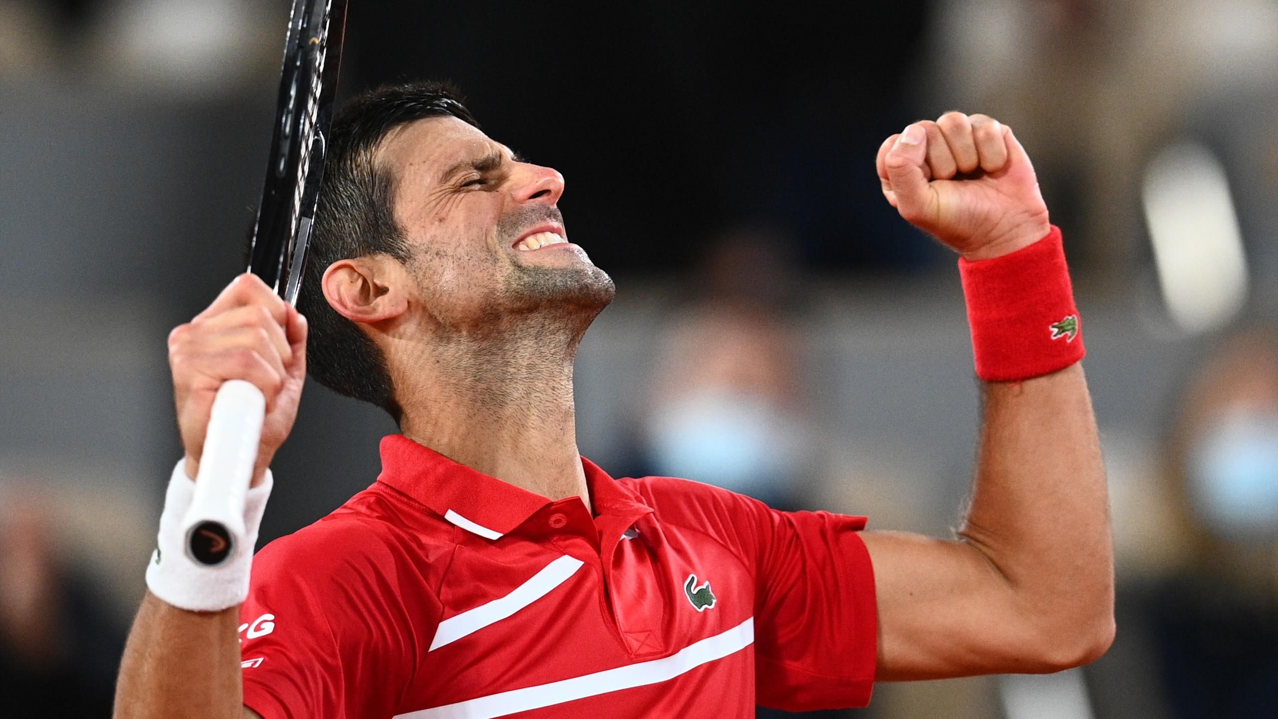 French Open Djokovic Schlagt Tsitsipas Und Fordert Nadal Im Finale Eurosport