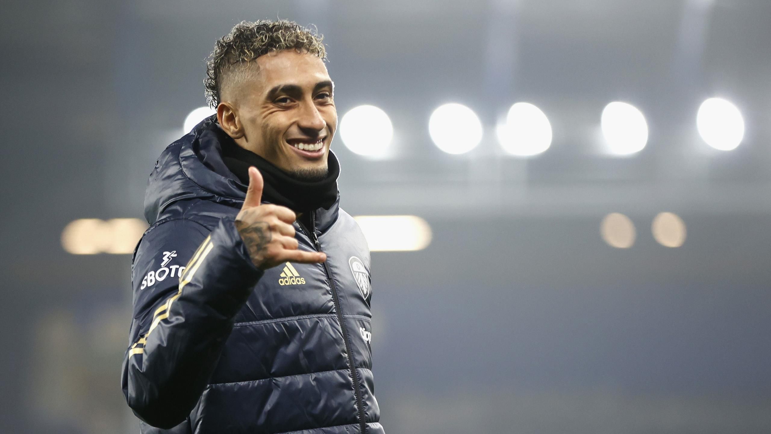 Leeds United S Marcelo Bielsa Hails New Signing Raphinha After Win At Everton Eurosport