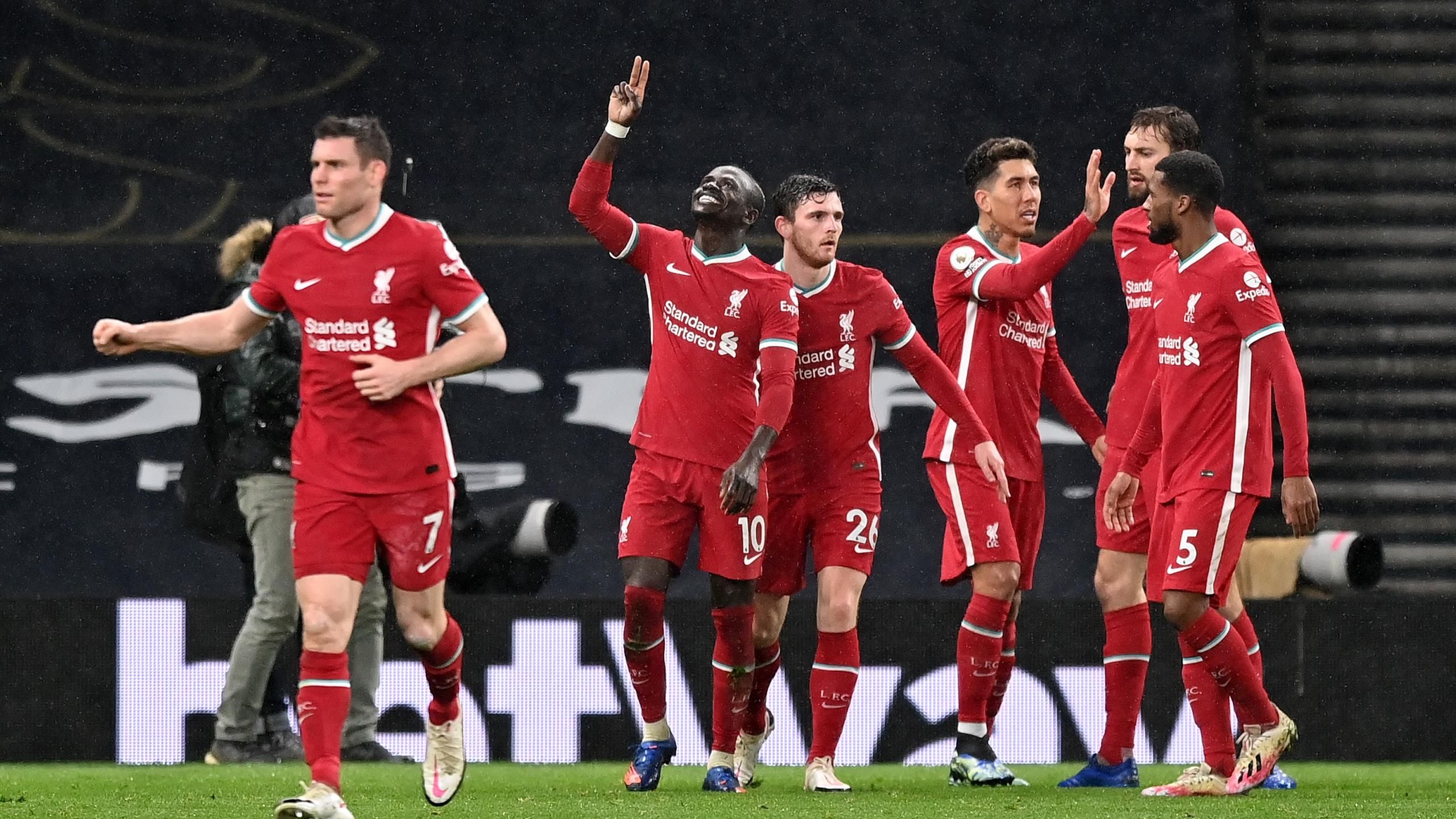 Premier League Result Liverpool Get Back In The Goals To Down Jose Mourinho S Sloppy Tottenham Eurosport