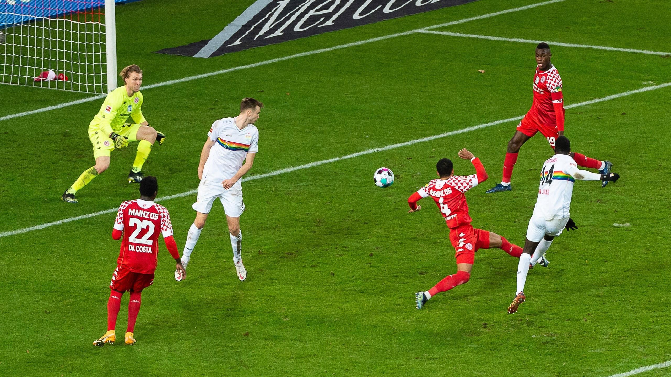 Bundesliga Vfb Stuttgart Beendet Heimfluch Und Vergrossert Die Abstiegssorgen Des Fsv Mainz 05 Eurosport