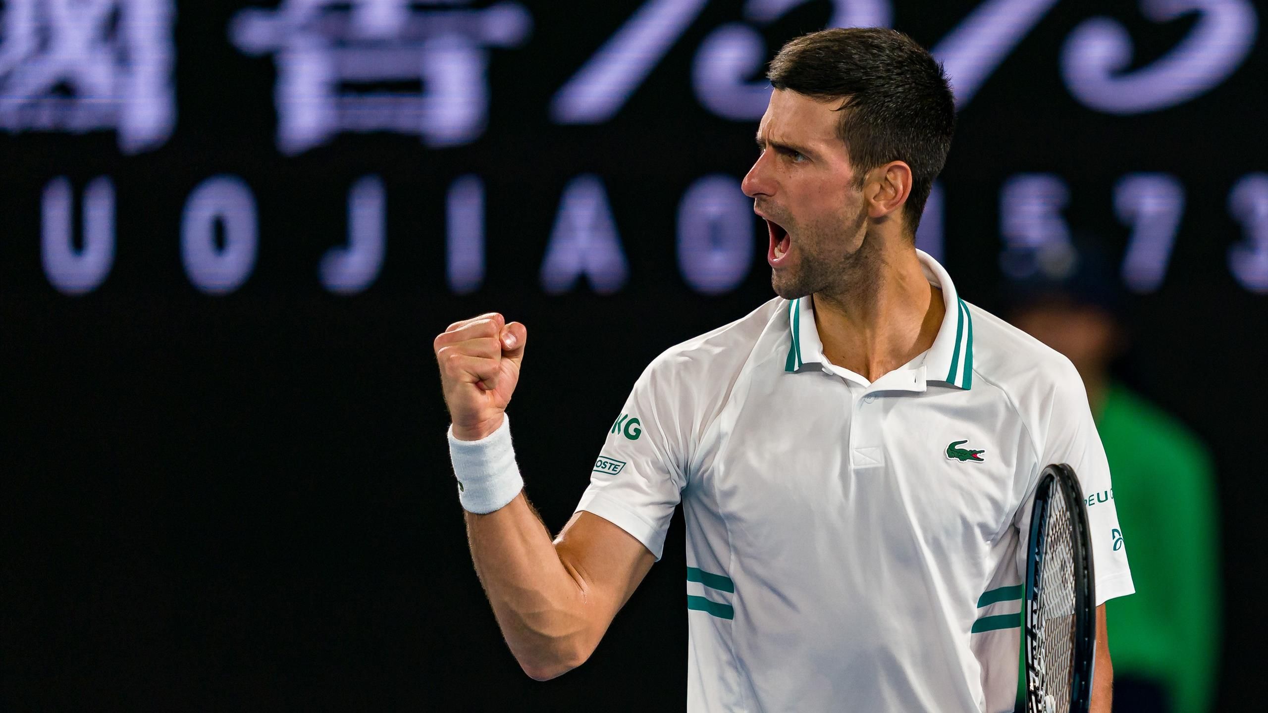 Djokovic medvedev australian open 2020