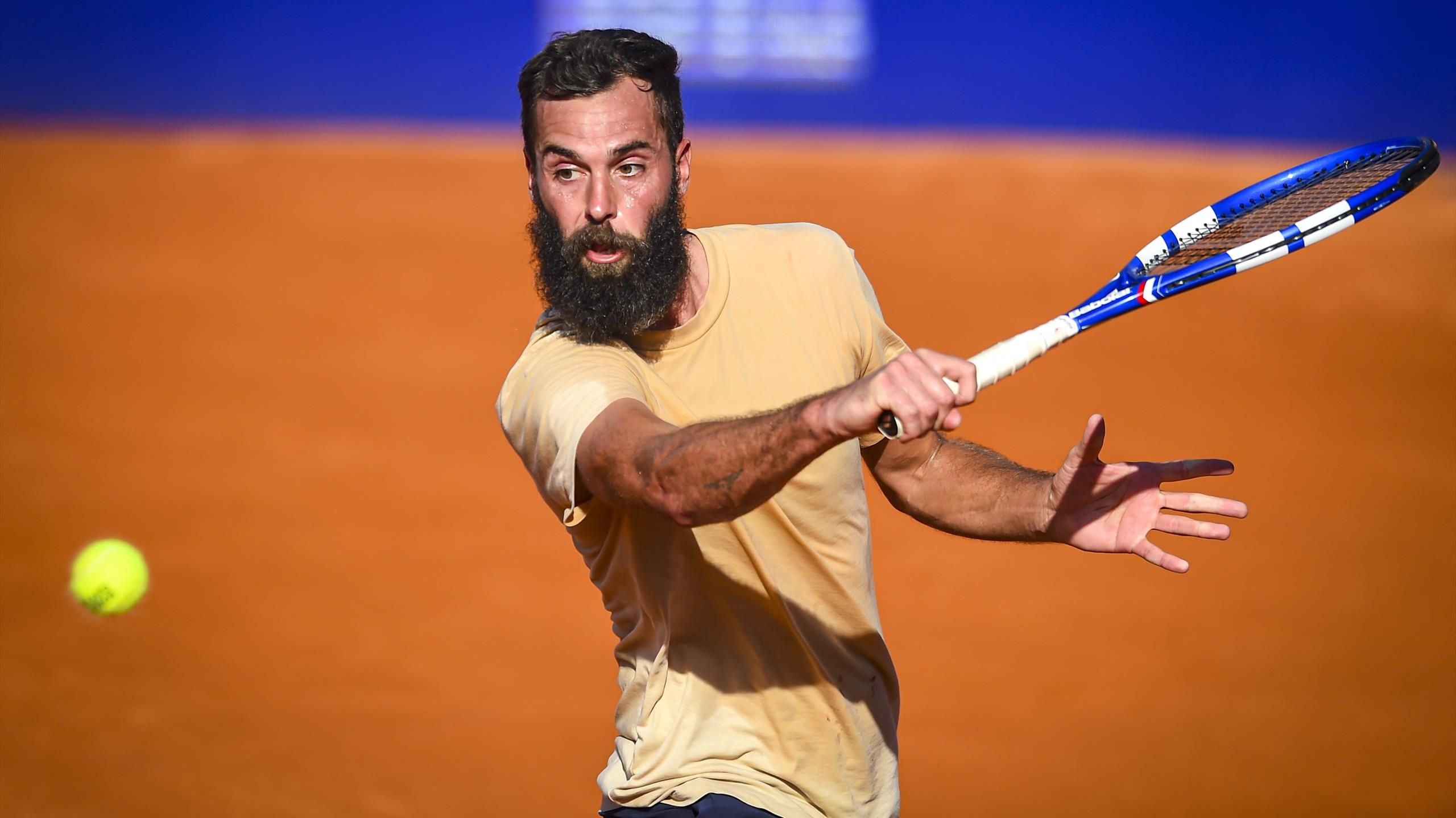 Tennis News France S Benoit Paire Spits On Court Tanks And Then Crashes Out Of Argentina Open Eurosport [ 1440 x 2560 Pixel ]
