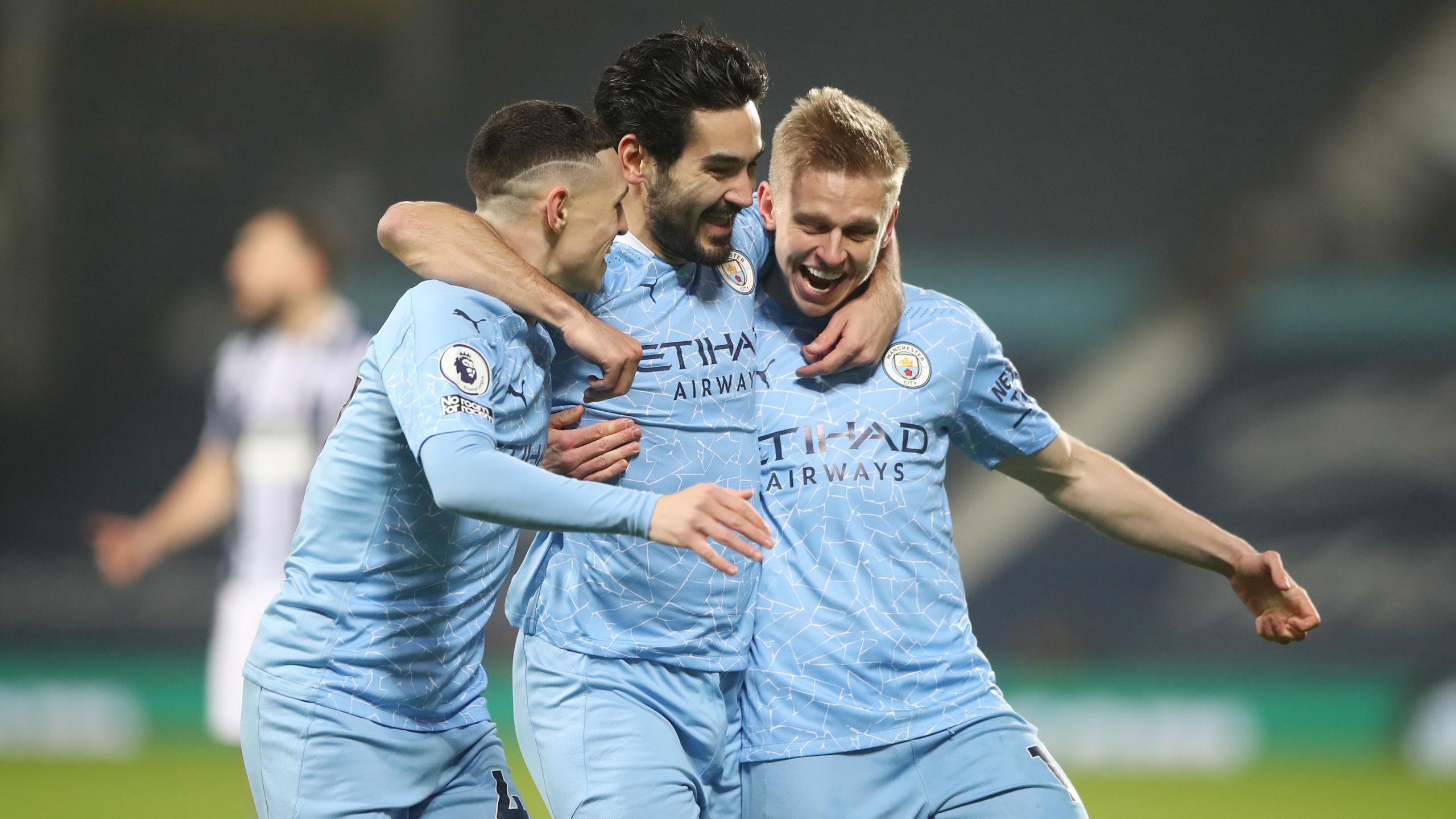 Man City Are 14 Games From Historic Quadruple Why Not Dream Big Like Oleksandr Zinchenko Eurosport