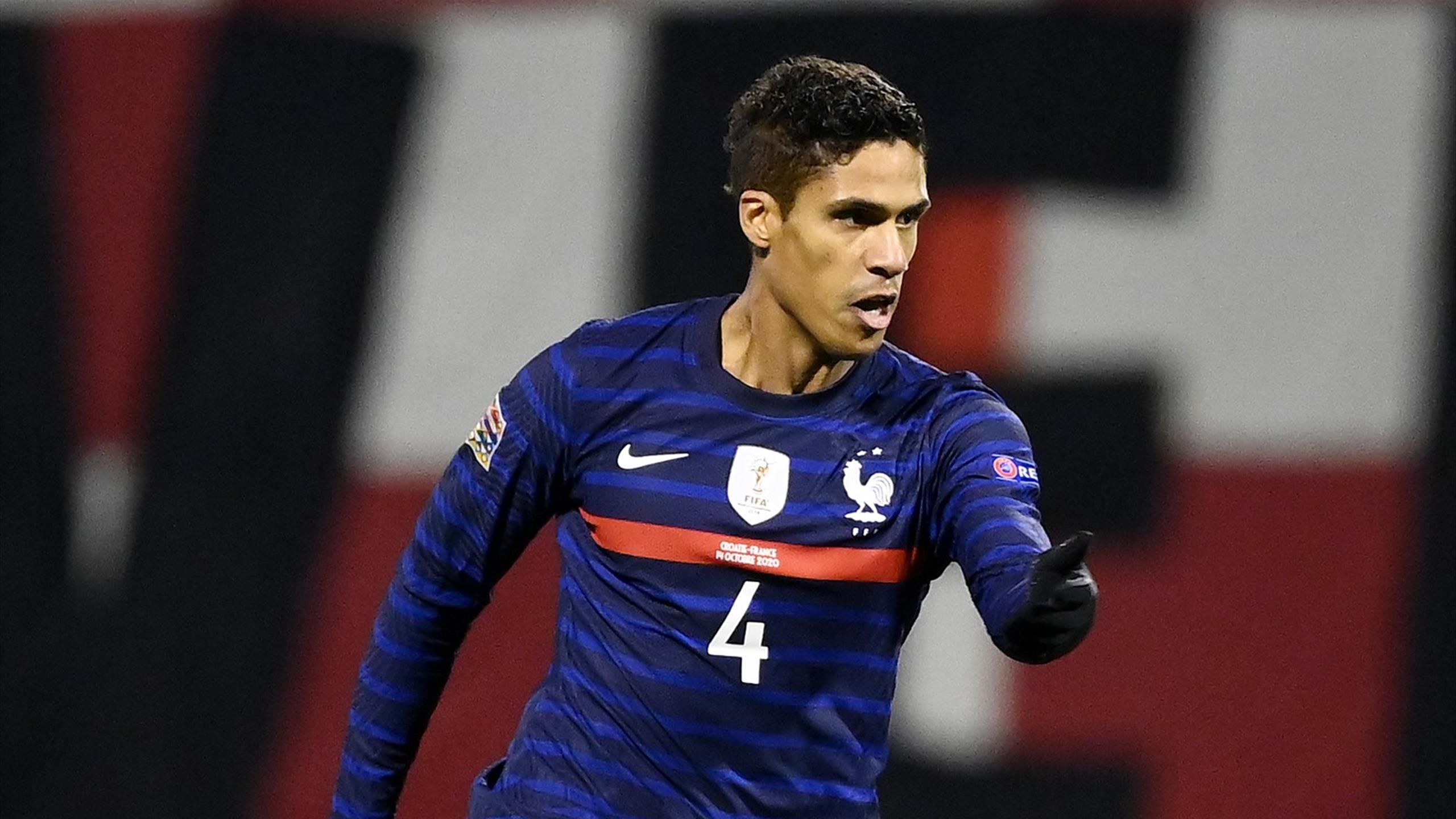 pix Raphael Varane France Euro 2020 equipe de france l euro a la maison