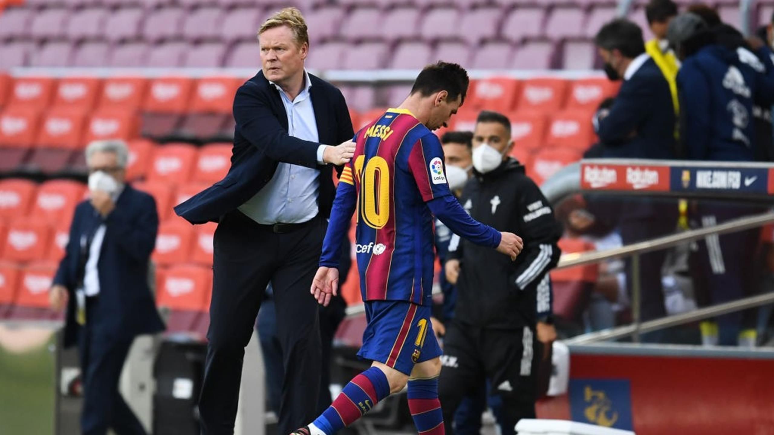 Fc Barcelona Unter Trainer Koeman Am Boden Kommt Der Neuanfang Mit Xavi Eurosport