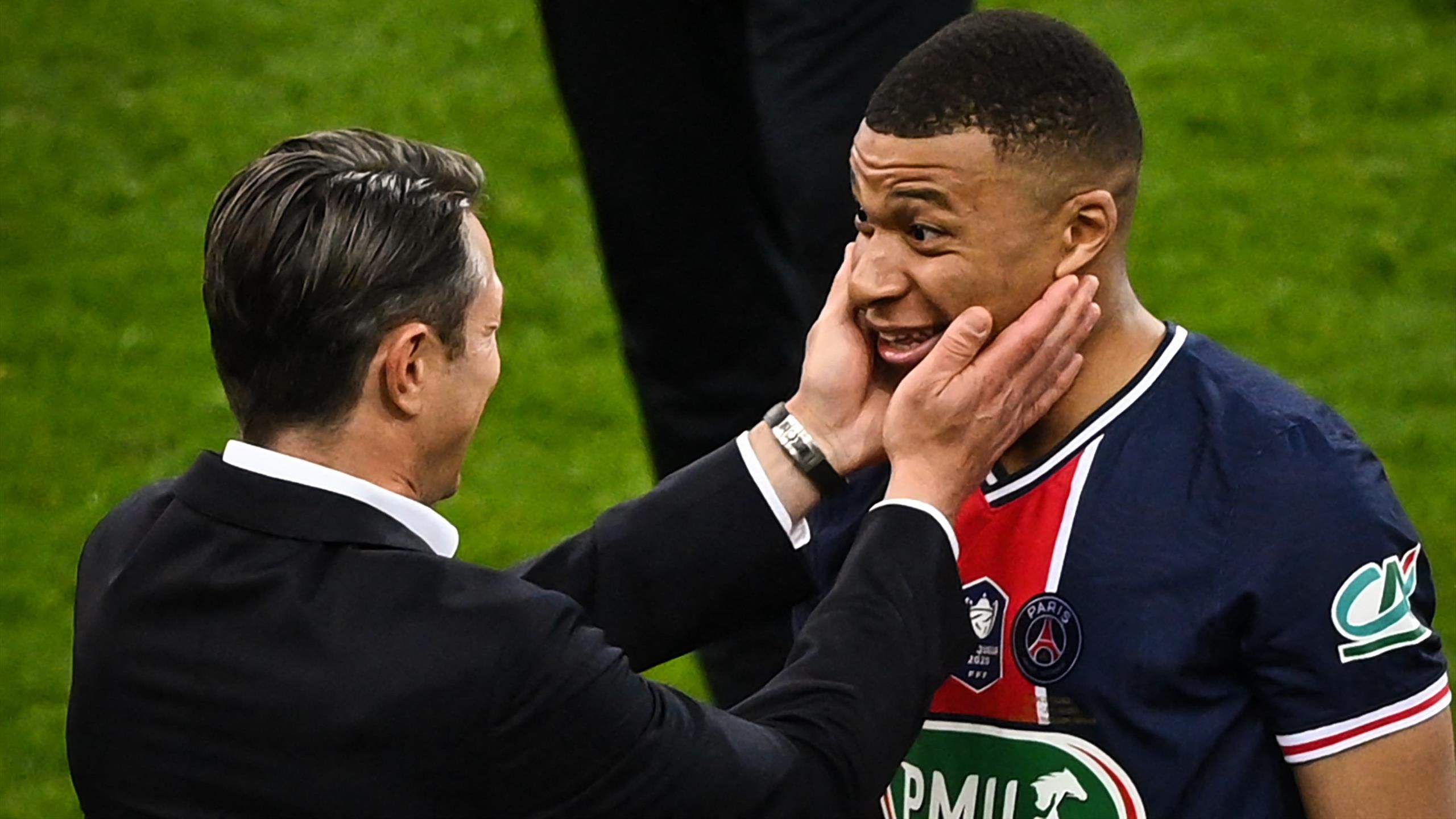 coupe de france apres la defaite de monaco contre le psg kovac la difference ce soir c est mbappe eurosport